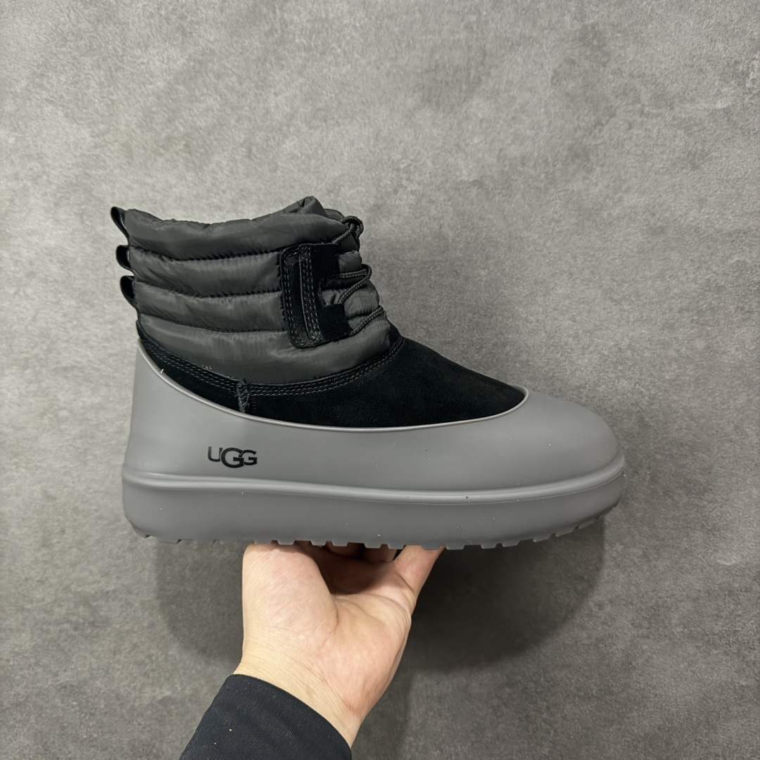【纯原版】UGG Mini Lace-Up Weather 两用可拆卸 冬季中性款雪地靴 1120849 海淘代购高端零售版 组合中底轻便防滑 真羊皮毛一体 尺码：35 36 37 38 39 40 41 42 43 44 45 46 编码：YQB410420-选品中心