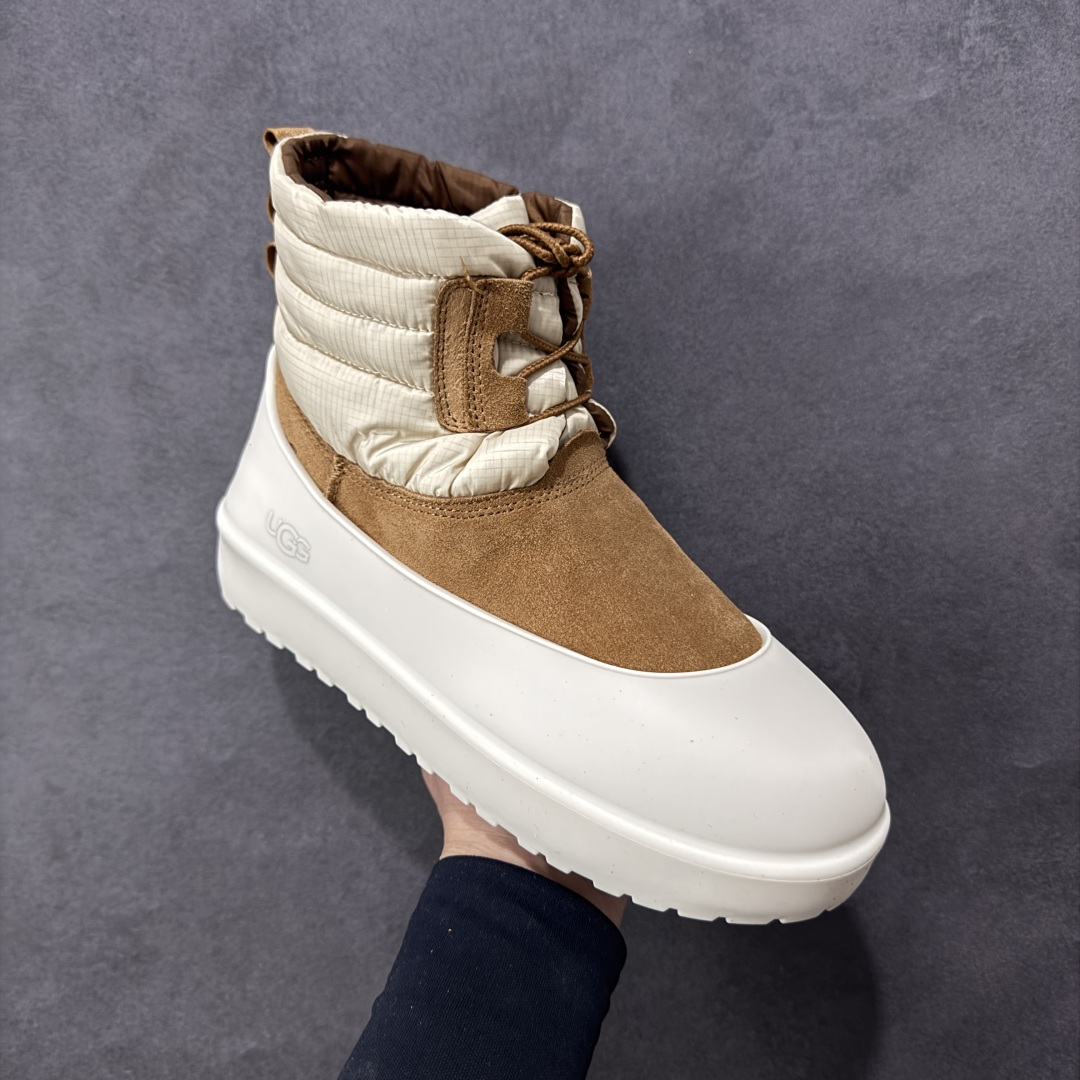 图片[3]-【纯原版】UGG Mini Lace-Up Weather 两用可拆卸 冬季中性款雪地靴 1120849 海淘代购高端零售版 组合中底轻便防滑 真羊皮毛一体 尺码：35 36 37 38 39 40 41 42 43 44 45 46 编码：YQB410420-选品中心