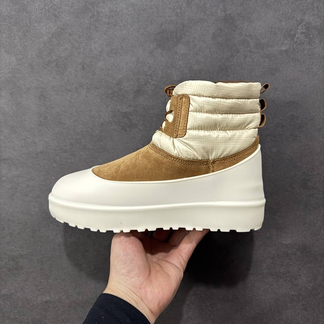 图片[2]-【纯原版】UGG Mini Lace-Up Weather 两用可拆卸 冬季中性款雪地靴 1120849 海淘代购高端零售版 组合中底轻便防滑 真羊皮毛一体 尺码：35 36 37 38 39 40 41 42 43 44 45 46 编码：YQB410420-选品中心