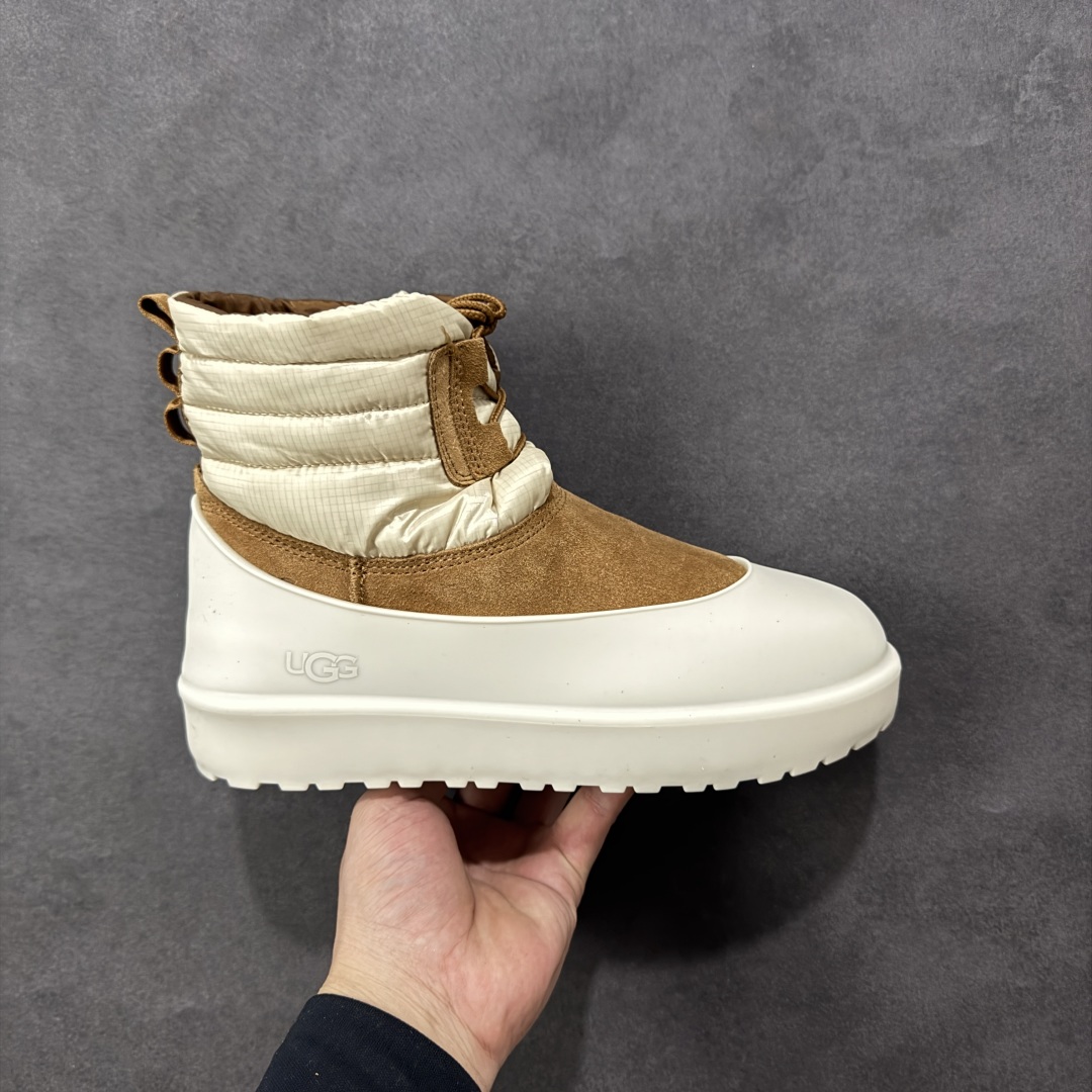 【纯原版】UGG Mini Lace-Up Weather 两用可拆卸 冬季中性款雪地靴 1120849 海淘代购高端零售版 组合中底轻便防滑 真羊皮毛一体 尺码：35 36 37 38 39 40 41 42 43 44 45 46 编码：YQB410420-选品中心