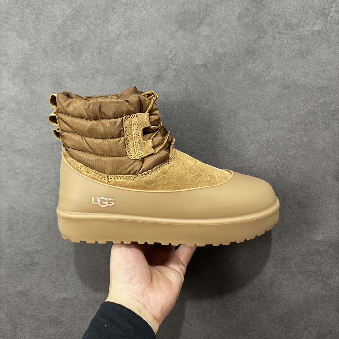 【纯原版】UGG Mini Lace-Up Weather 两用可拆卸 冬季中性款雪地靴 1120849 海淘代购高端零售版 组合中底轻便防滑 真羊皮毛一体 尺码：35 36 37 38 39 40 41 42 43 44 45 46 编码：YQB410420-选品中心