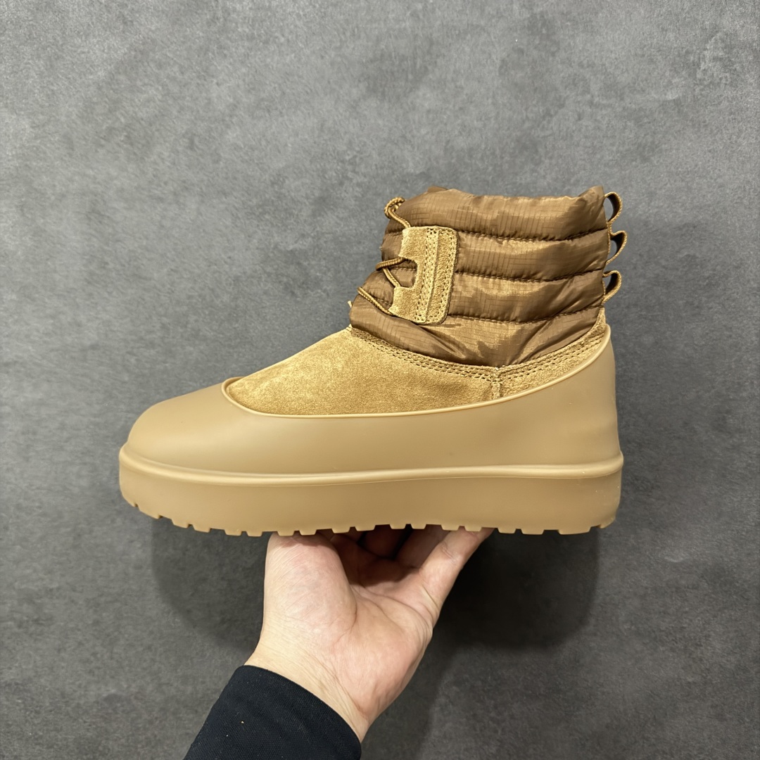 图片[2]-【纯原版】UGG Mini Lace-Up Weather 两用可拆卸 冬季中性款雪地靴 1120849 海淘代购高端零售版 组合中底轻便防滑 真羊皮毛一体 尺码：35 36 37 38 39 40 41 42 43 44 45 46 编码：YQB410420-选品中心