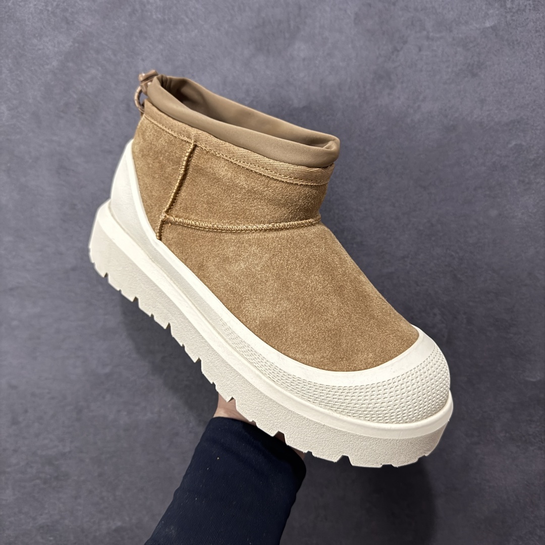 图片[3]-【纯原版】UGG 王一博同款中性款雪地靴 1174196 十年品牌制鞋代工厂生产线出品 注重每一处细节 隆丰A级真羊皮毛一体 完全遵循ZP工艺流程打造 尺码：35 36 37 38 39 40 41 42 42 44 45 编码：YQB350360-选品中心