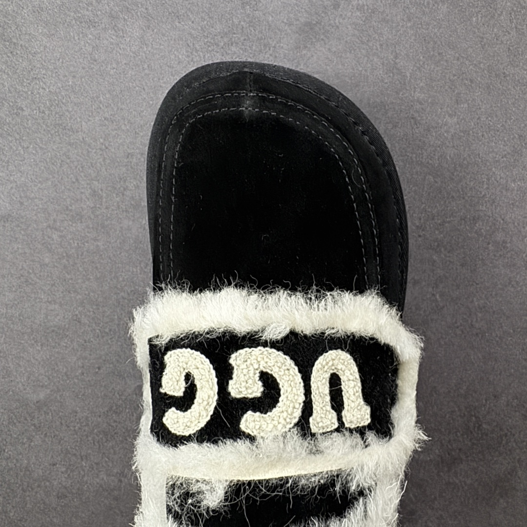 图片[8]-【代购版】UGG秋冬最新款OB938系列法式羊毛刺绣毛毛拖雪地靴 采用隆丰A级澳洲进口羊皮毛一体 品牌代工厂生产线 完全遵循ZP工艺流程 代工厂原厂版师 秉承无原鞋不开发 注重每一处细节 市面最正确版 发泡大底：轻便/耐用/柔韧 Sise：35 36 37 38 39 40-选品中心