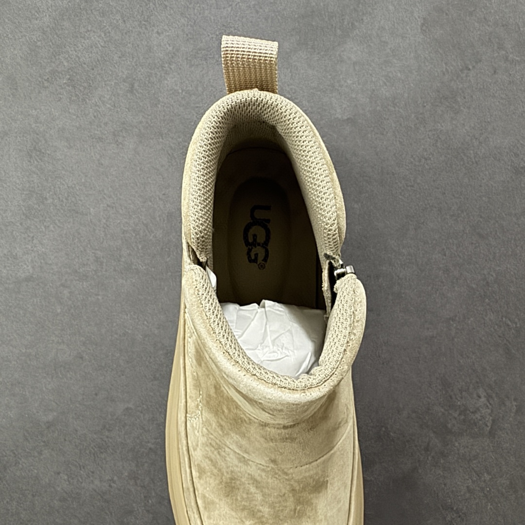 图片[7]-【莞产版本】最新官方改版新款 平台外贸专供 UGG ULTRA MINI PLATFORM 男士短靴冬季中性雪地鞋 U9807 十年品牌制鞋代工厂生产线出品 注重每一处细节 隆丰A级羊皮毛一体 完全遵循ZP工艺流程打造 尺码：39-44-选品中心