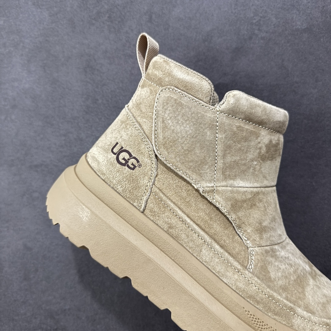 图片[6]-【莞产版本】最新官方改版新款 平台外贸专供 UGG ULTRA MINI PLATFORM 男士短靴冬季中性雪地鞋 U9807 十年品牌制鞋代工厂生产线出品 注重每一处细节 隆丰A级羊皮毛一体 完全遵循ZP工艺流程打造 尺码：39-44-选品中心