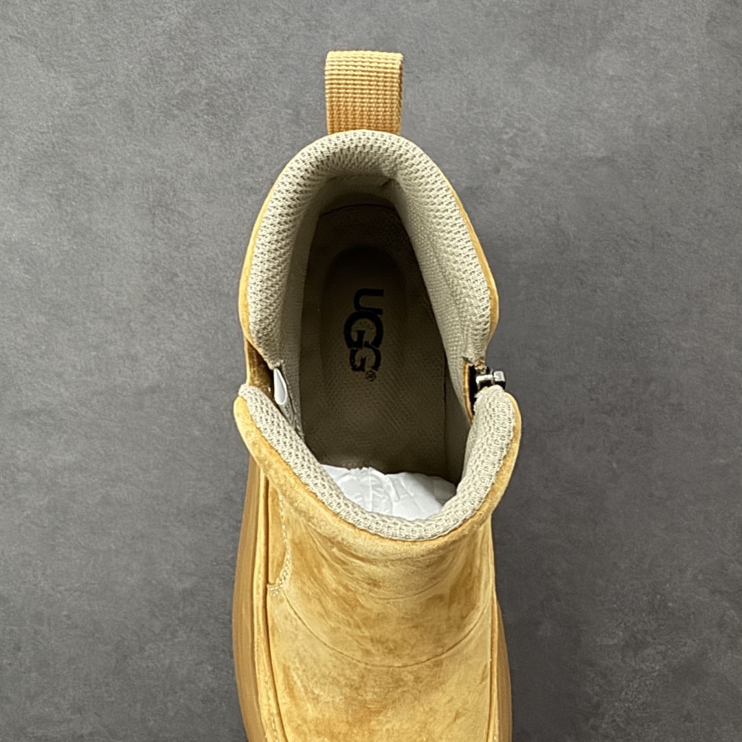 图片[7]-【莞产版本】最新官方改版新款 平台外贸专供 UGG ULTRA MINI PLATFORM 男士短靴冬季中性雪地鞋 U9807 十年品牌制鞋代工厂生产线出品 注重每一处细节 隆丰A级羊皮毛一体 完全遵循ZP工艺流程打造 尺码：39-44-选品中心