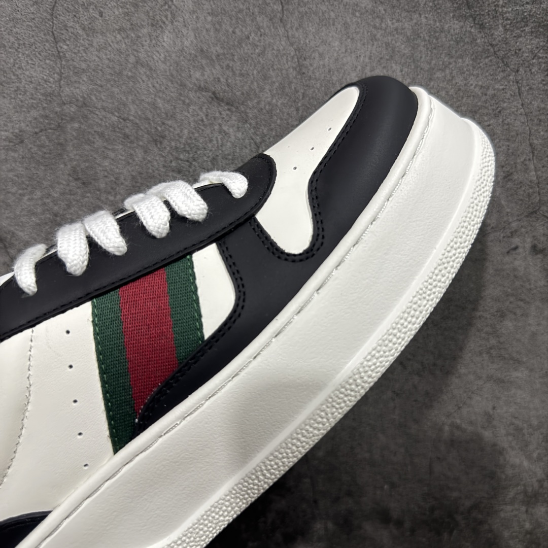 图片[6]-【莞产礼盒版】GUCCl 古驰 新款饼干鞋 二代 休闲板鞋 意大利进口头层 顶级牛皮 广东最大代工厂出品 原标原盒 官方全套配件 生胶防滑耐磨大底 原厂印花永不掉色 内里小羊皮 大几率过验 官方防伪芯片可扫描 尺码；35 36 37 38 39 40 41 42 43 44 45 男女款-选品中心