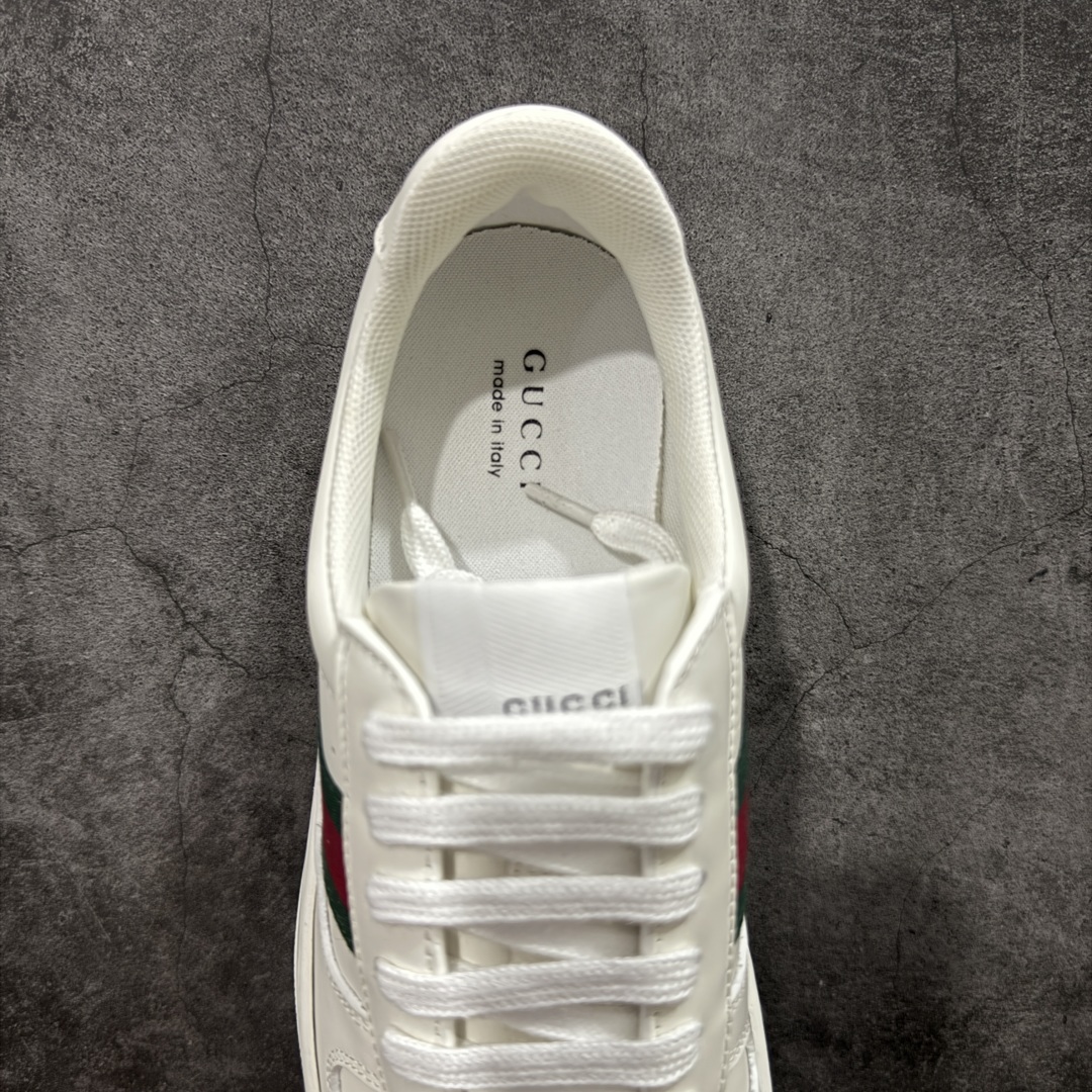 图片[8]-【莞产礼盒版】GUCCl 古驰 新款饼干鞋 二代 休闲板鞋 意大利进口头层 顶级牛皮 广东最大代工厂出品 原标原盒 官方全套配件 生胶防滑耐磨大底 原厂印花永不掉色 内里小羊皮 大几率过验 官方防伪芯片可扫描 尺码；35 36 37 38 39 40 41 42 43 44 45 男女款-选品中心