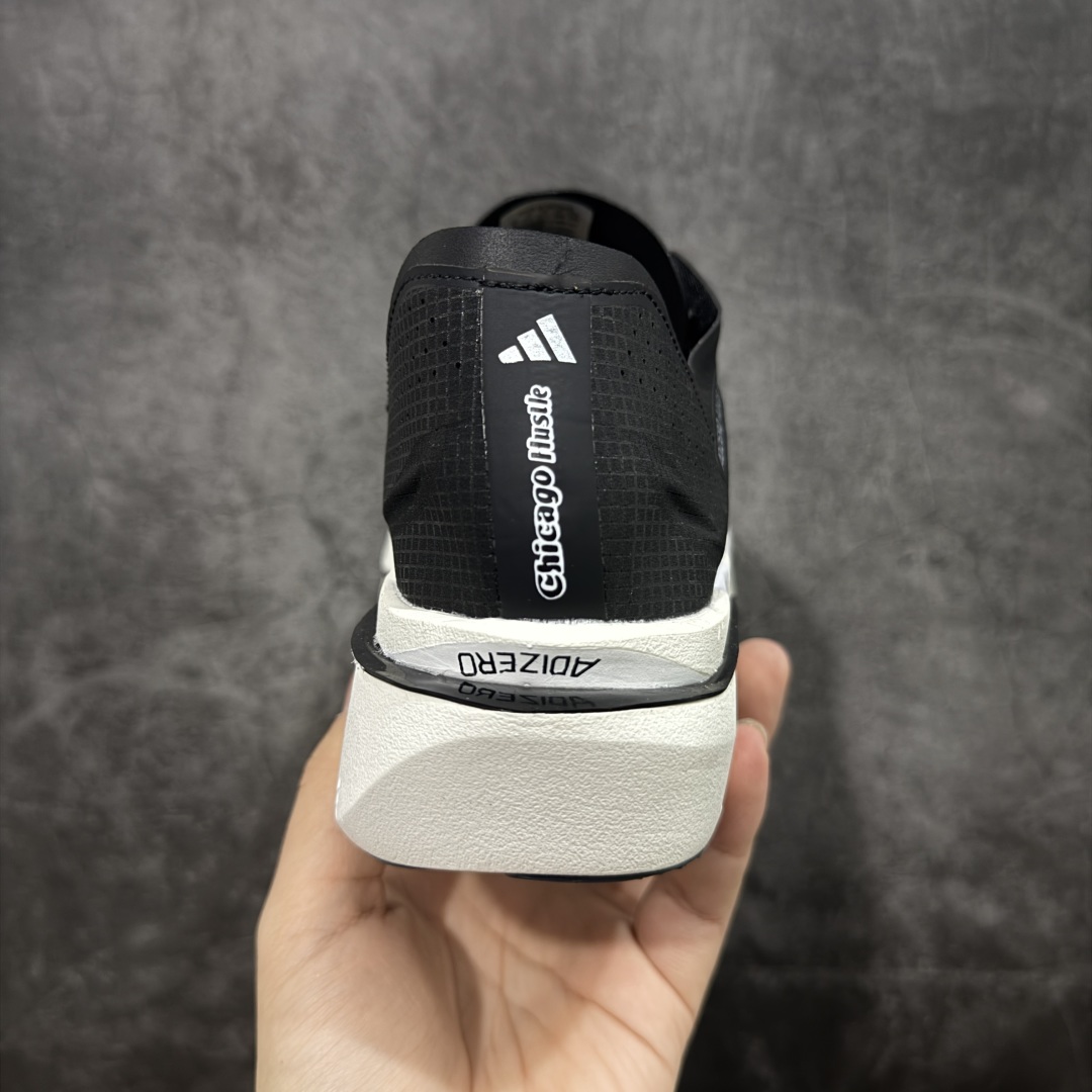 图片[4]-【纯原真碳】Adidas Adizero Adios Pro 5 M 阿迪达斯 耐磨减震专业跑步鞋 无论是平时训练还是马拉松 让这款跑步鞋伴你畅快开跑 兼具舒适性和结构感 搭载Lightstrike科技 为步伐注入活力 尺码40-45 货号：JR1671-选品中心