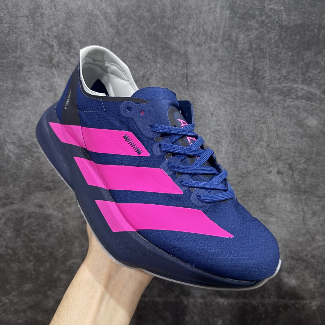 图片[3]-【纯原真碳】Adidas Adizero Adios Pro 4 M 阿迪达斯 耐磨减震专业跑步鞋 无论是平时训练还是马拉松 让这款跑步鞋伴你畅快开跑 兼具舒适性和结构感 搭载Lightstrike科技 为步伐注入活力 尺码40-45 货号：JR4946-选品中心