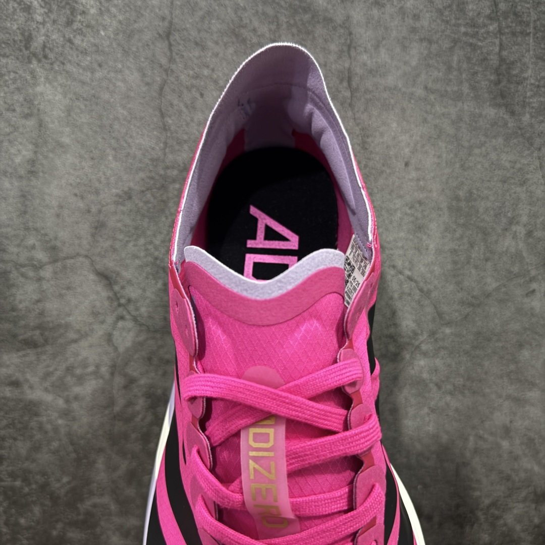 图片[8]-【纯原真碳】Adidas Adizero Takumi Sen 11 W 阿迪达斯 耐磨减震专业跑步鞋 无论是平时训练还是马拉松 让这款跑步鞋伴你畅快开跑 兼具舒适性和结构感 搭载Lightstrike科技 为步伐注入活力 尺码：40-45 货号：JQ2812-选品中心