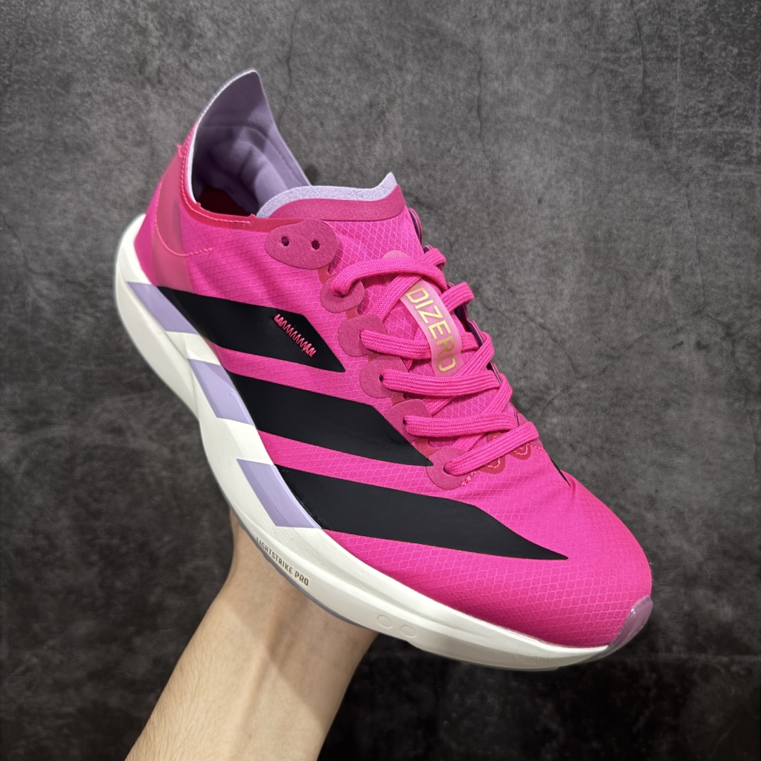 图片[3]-【纯原真碳】Adidas Adizero Takumi Sen 11 W 阿迪达斯 耐磨减震专业跑步鞋 无论是平时训练还是马拉松 让这款跑步鞋伴你畅快开跑 兼具舒适性和结构感 搭载Lightstrike科技 为步伐注入活力 尺码：40-45 货号：JQ2812-选品中心