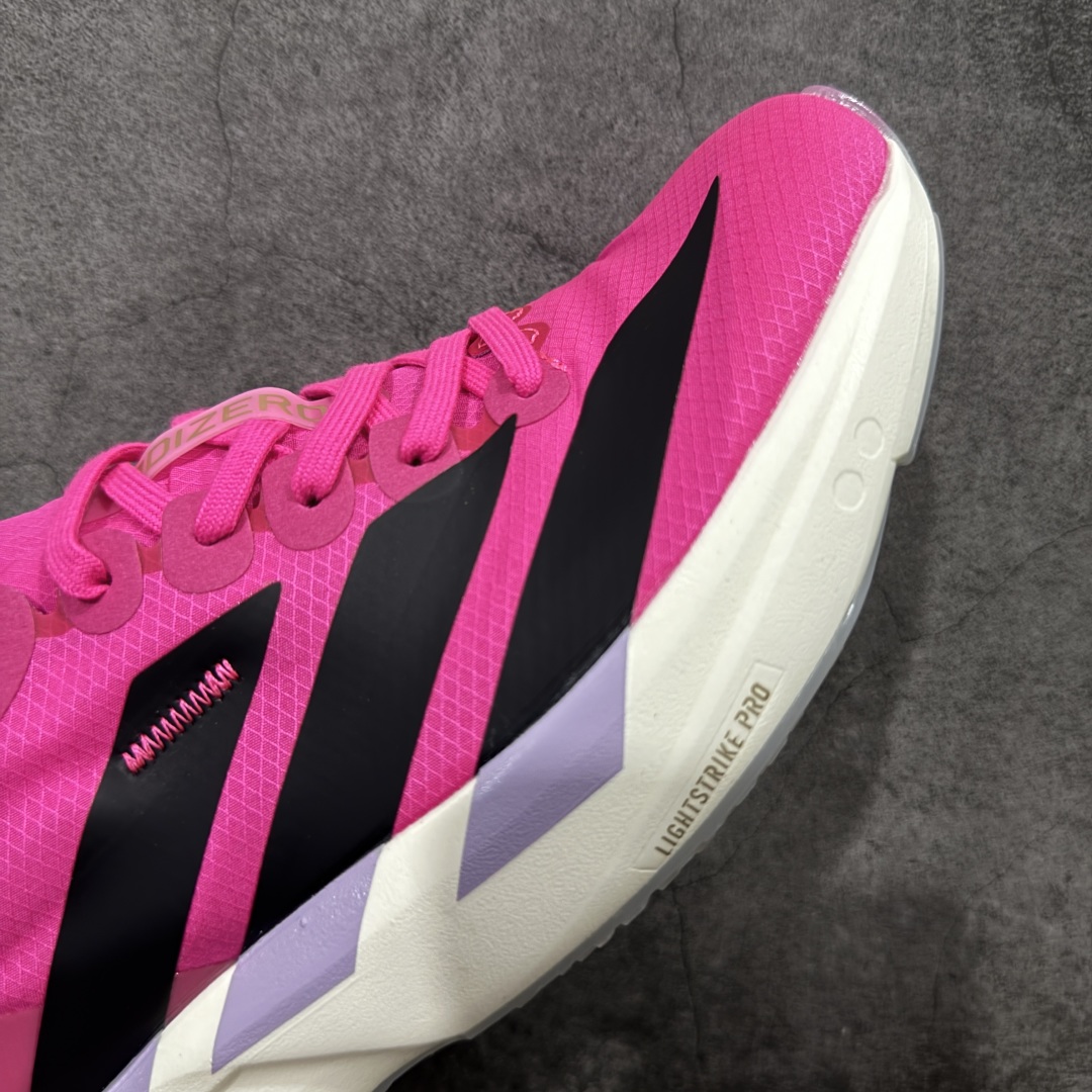 图片[6]-【纯原真碳】Adidas Adizero Takumi Sen 11 W 阿迪达斯 耐磨减震专业跑步鞋 无论是平时训练还是马拉松 让这款跑步鞋伴你畅快开跑 兼具舒适性和结构感 搭载Lightstrike科技 为步伐注入活力 尺码：40-45 货号：JQ2812-选品中心