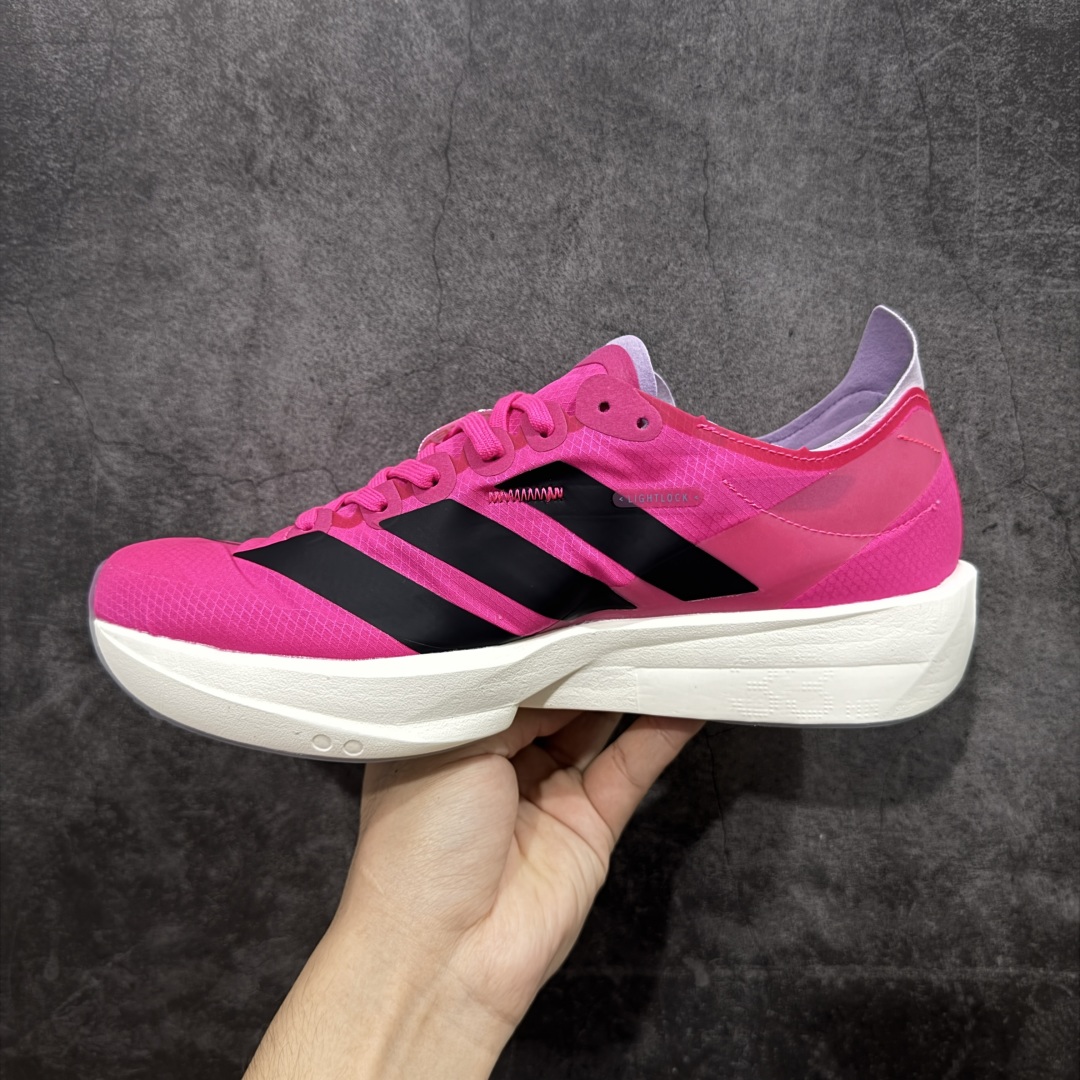 图片[2]-【纯原真碳】Adidas Adizero Takumi Sen 11 W 阿迪达斯 耐磨减震专业跑步鞋 无论是平时训练还是马拉松 让这款跑步鞋伴你畅快开跑 兼具舒适性和结构感 搭载Lightstrike科技 为步伐注入活力 尺码：40-45 货号：JQ2812-选品中心