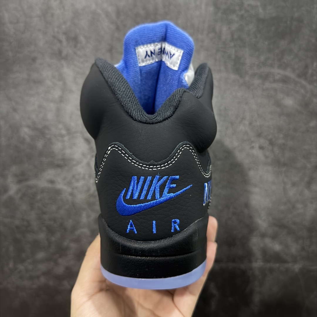 图片[4]-【外贸纯原】Awake NY x Air Jordan AJ5 联名黑蓝 DV4982-004 外贸大厂出品 匠心打造 原厂皮料原厂数据 全新纸板 模具打造 外贸 平台高端零售专供品质 品质毋庸置疑 一眼正品既视感 细节均已解码 尺码：36-47.5-选品中心
