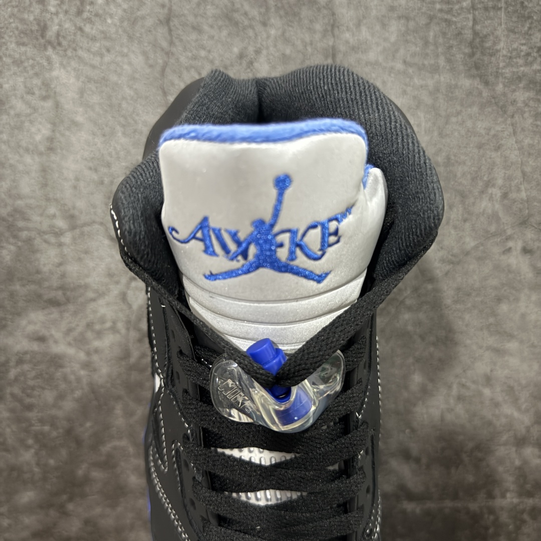 图片[8]-【外贸纯原】Awake NY x Air Jordan AJ5 联名黑蓝 DV4982-004 外贸大厂出品 匠心打造 原厂皮料原厂数据 全新纸板 模具打造 外贸 平台高端零售专供品质 品质毋庸置疑 一眼正品既视感 细节均已解码 尺码：36-47.5-选品中心