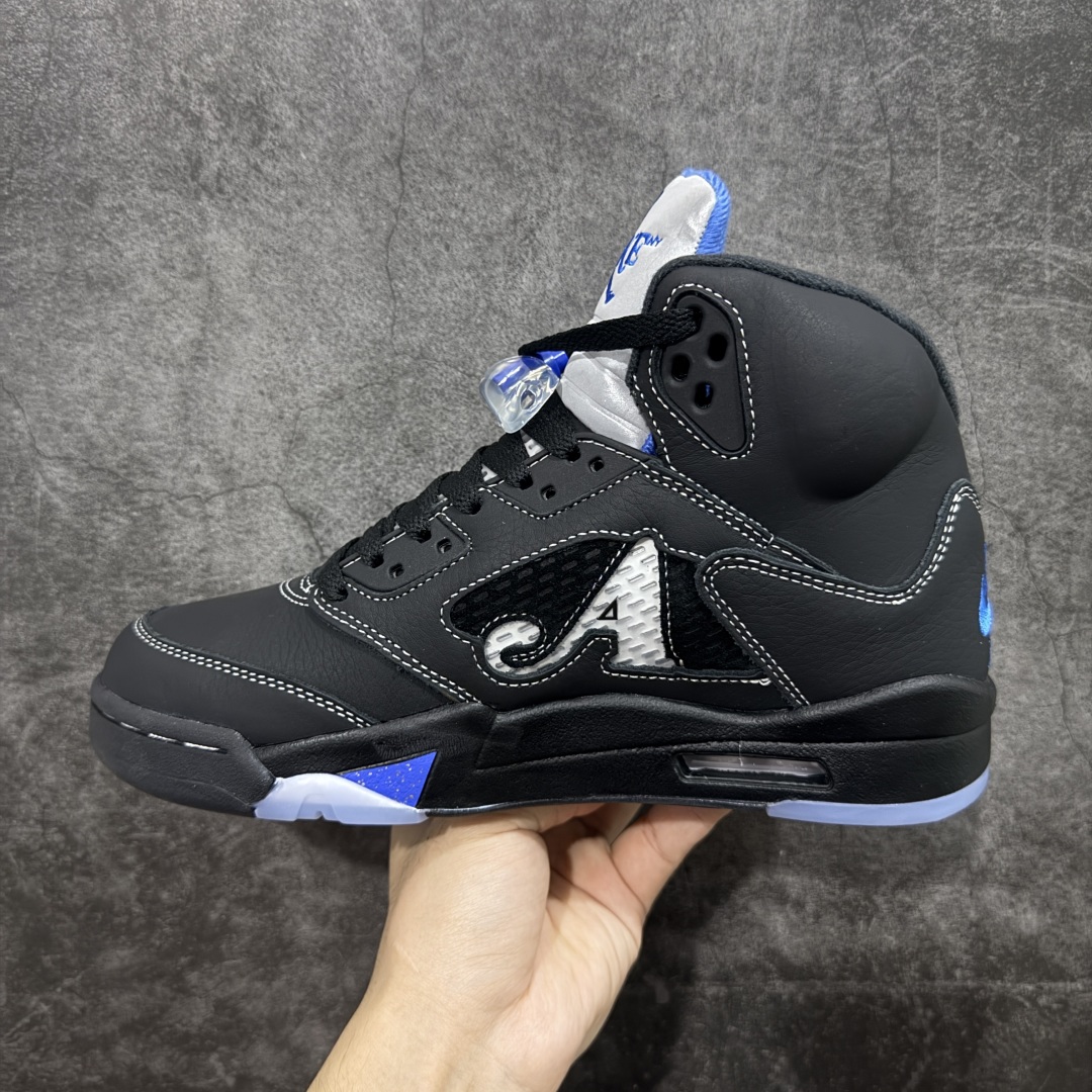 图片[2]-【外贸纯原】Awake NY x Air Jordan AJ5 联名黑蓝 DV4982-004 外贸大厂出品 匠心打造 原厂皮料原厂数据 全新纸板 模具打造 外贸 平台高端零售专供品质 品质毋庸置疑 一眼正品既视感 细节均已解码 尺码：36-47.5-选品中心