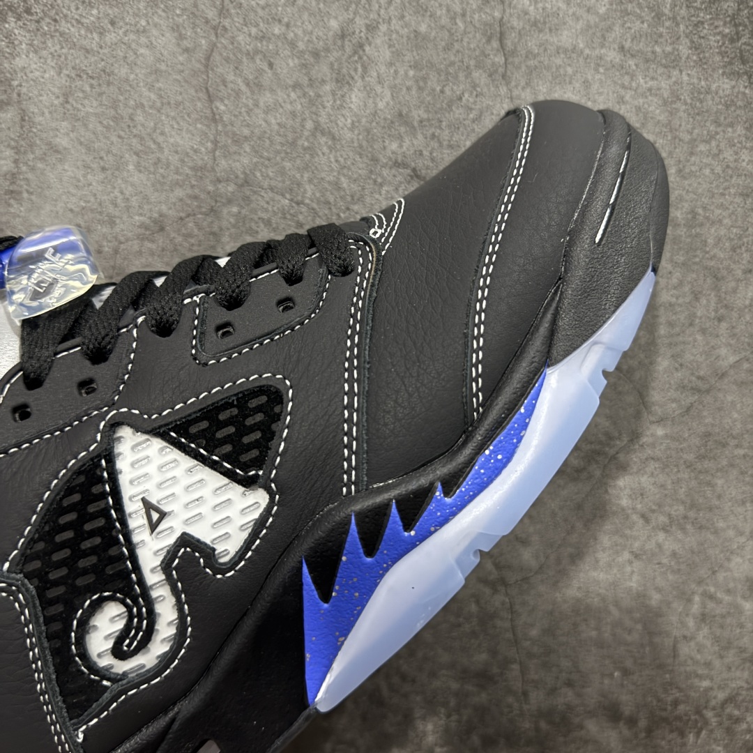 图片[6]-【外贸纯原】Awake NY x Air Jordan AJ5 联名黑蓝 DV4982-004 外贸大厂出品 匠心打造 原厂皮料原厂数据 全新纸板 模具打造 外贸 平台高端零售专供品质 品质毋庸置疑 一眼正品既视感 细节均已解码 尺码：36-47.5-选品中心