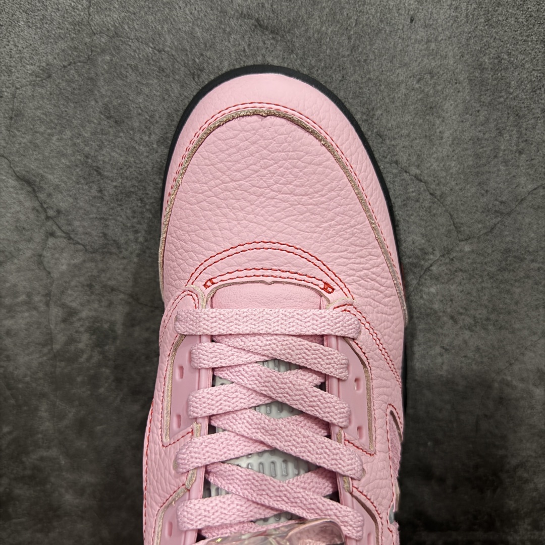 图片[5]-【外贸纯原】Awake NY x Air Jordan AJ5 联名黑粉 DV4982-600 外贸大厂出品 匠心打造 原厂皮料原厂数据 全新纸板 模具打造 外贸 平台高端零售专供品质 品质毋庸置疑 一眼正品既视感 细节均已解码 尺码：36-47.5-选品中心