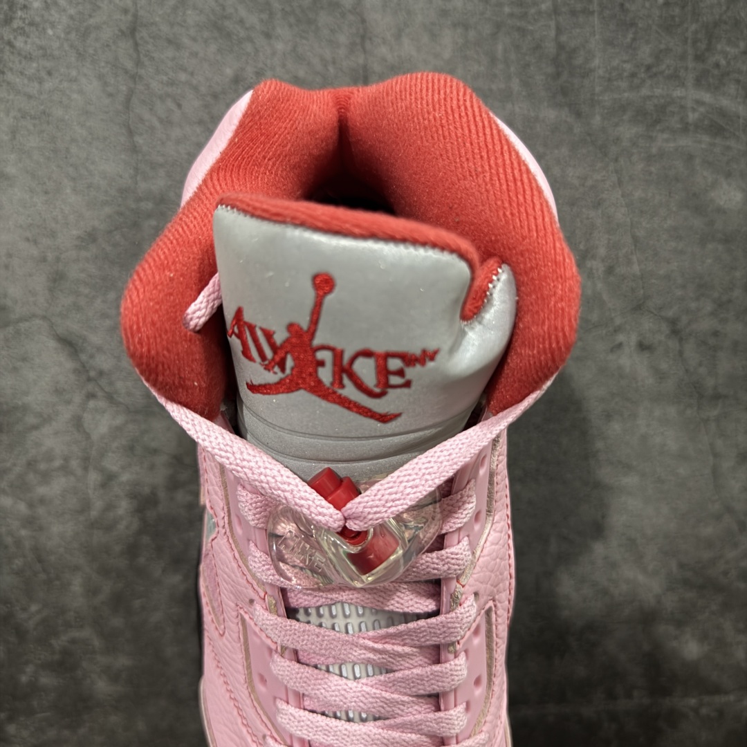 图片[8]-【外贸纯原】Awake NY x Air Jordan AJ5 联名黑粉 DV4982-600 外贸大厂出品 匠心打造 原厂皮料原厂数据 全新纸板 模具打造 外贸 平台高端零售专供品质 品质毋庸置疑 一眼正品既视感 细节均已解码 尺码：36-47.5-选品中心