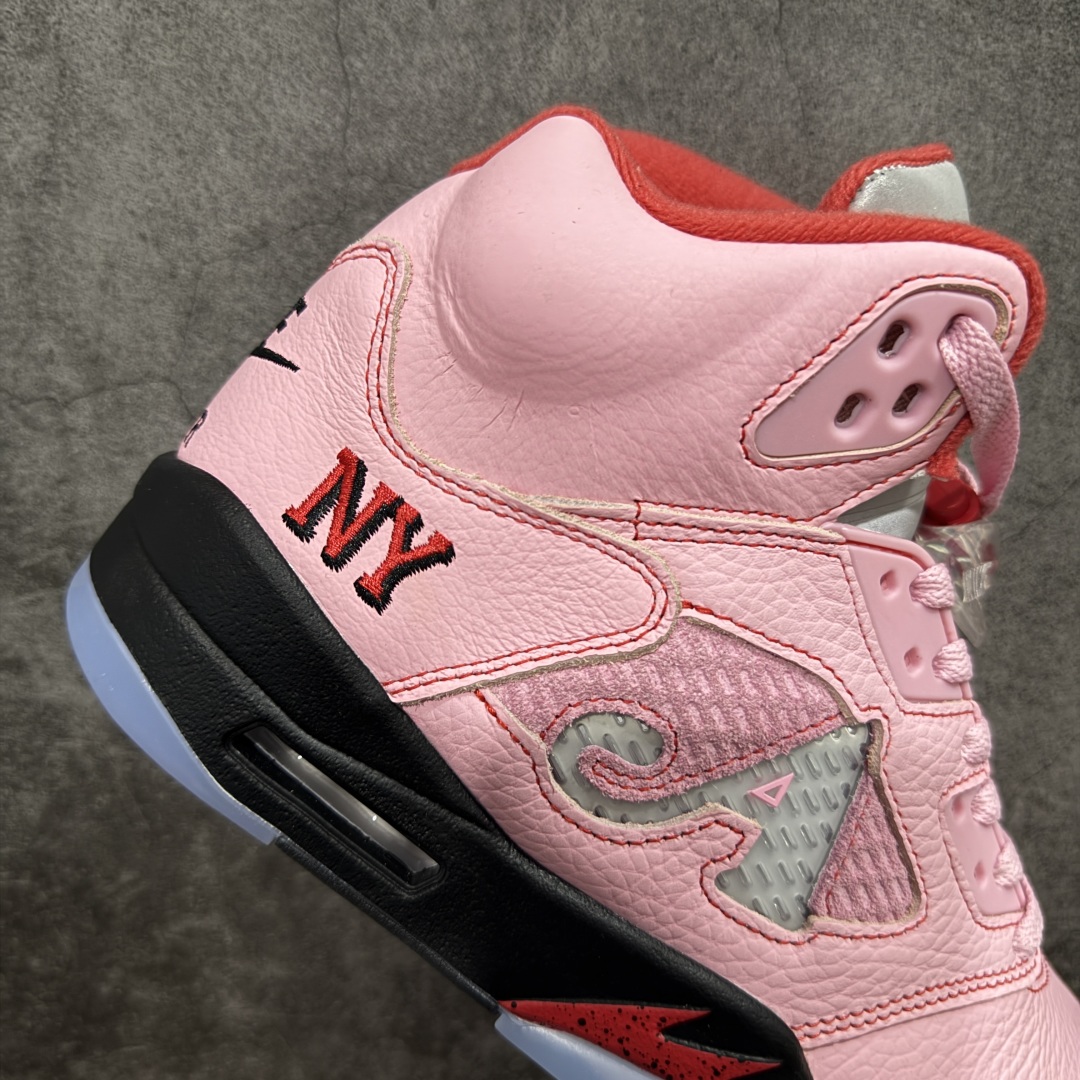 图片[7]-【外贸纯原】Awake NY x Air Jordan AJ5 联名黑粉 DV4982-600 外贸大厂出品 匠心打造 原厂皮料原厂数据 全新纸板 模具打造 外贸 平台高端零售专供品质 品质毋庸置疑 一眼正品既视感 细节均已解码 尺码：36-47.5-选品中心