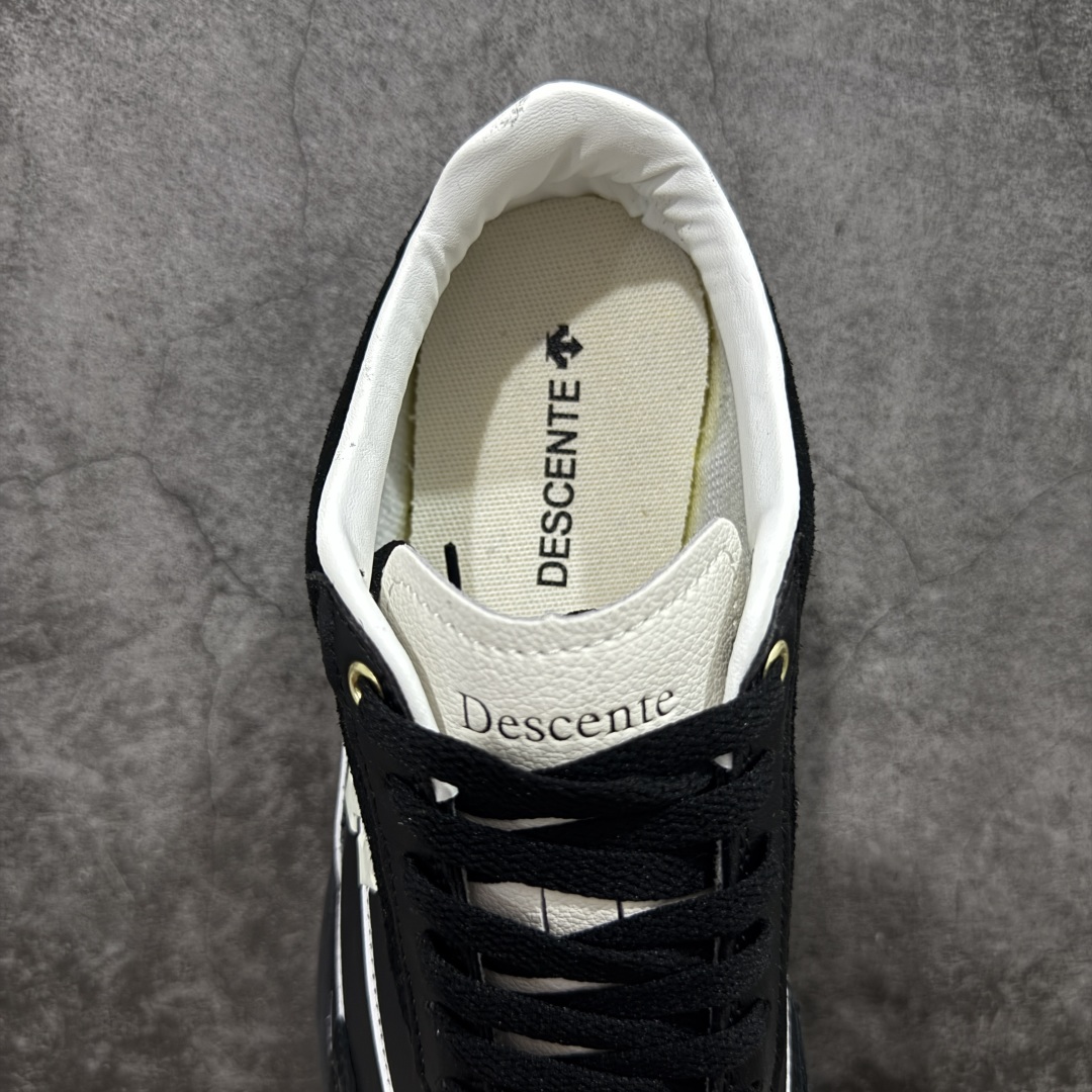 图片[8]-【纯原版】迪桑特DESCENTE Sport Style系列 CHRON RACER复古风运动休闲鞋\\t #原楦原纸版开发版型 #鞋底设计有特殊的纹理或材料，以增加摩擦力，减少滑倒的风险。 #使用耐用的材料制成，能够承受长时间的使用和摩擦，减少磨损。 尺码：36 36.5 37 38 38.5 39 40 40.5 42 42.5 43 44 44.5 45-选品中心