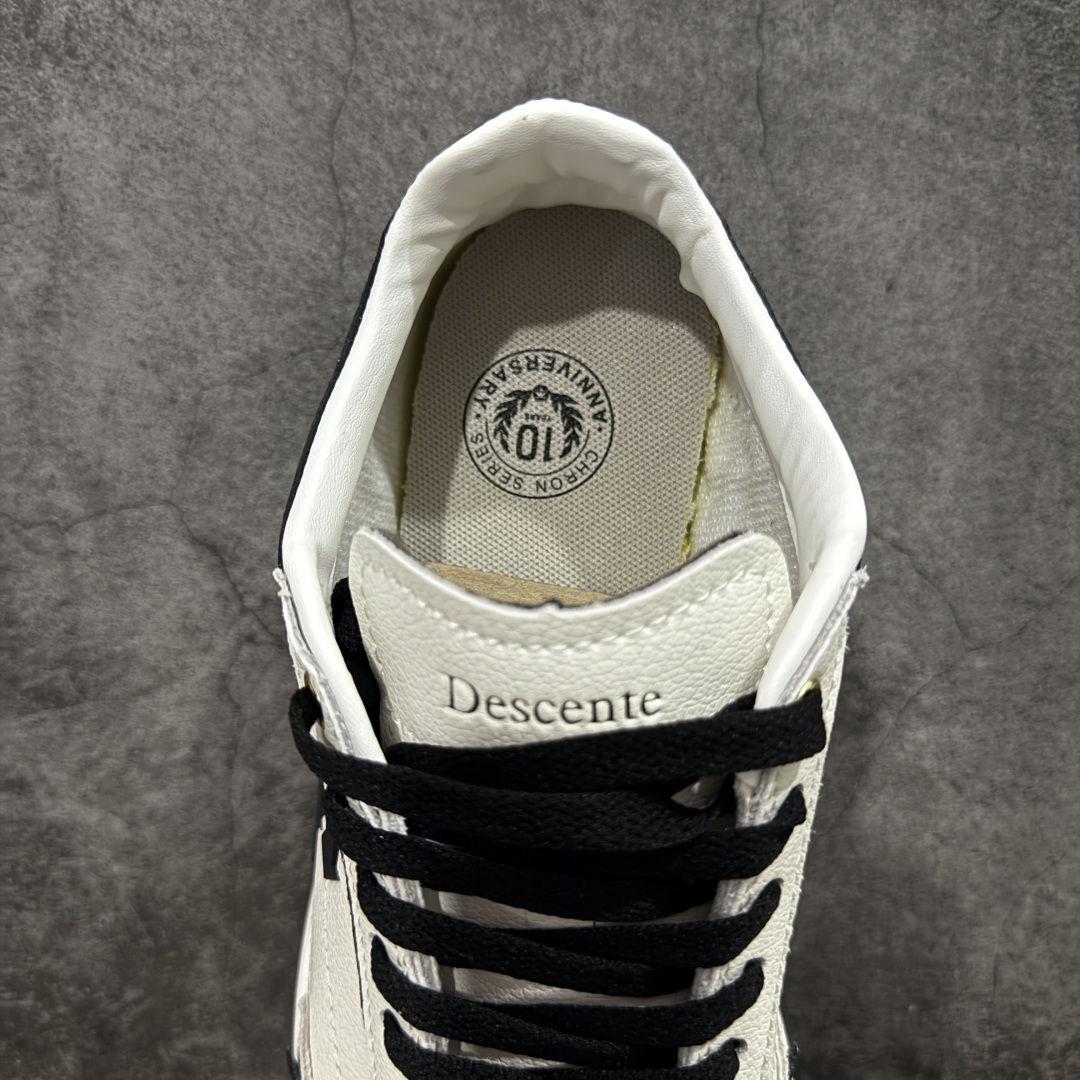 图片[8]-【纯原版】迪桑特DESCENTE Sport Style系列 CHRON RACER复古风运动休闲鞋\\t #原楦原纸版开发版型 #鞋底设计有特殊的纹理或材料，以增加摩擦力，减少滑倒的风险。 #使用耐用的材料制成，能够承受长时间的使用和摩擦，减少磨损。 尺码：36 36.5 37 38 38.5 39 40 40.5 42 42.5 43 44 44.5 45-选品中心