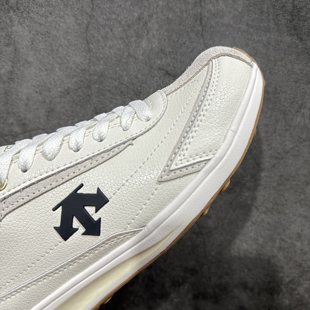 图片[6]-【纯原版】迪桑特DESCENTE Sport Style系列 CHRON RACER复古风运动休闲鞋\\t #原楦原纸版开发版型 #鞋底设计有特殊的纹理或材料，以增加摩擦力，减少滑倒的风险。 #使用耐用的材料制成，能够承受长时间的使用和摩擦，减少磨损。 尺码：36 36.5 37 38 38.5 39 40 40.5 42 42.5 43 44 44.5 45-选品中心