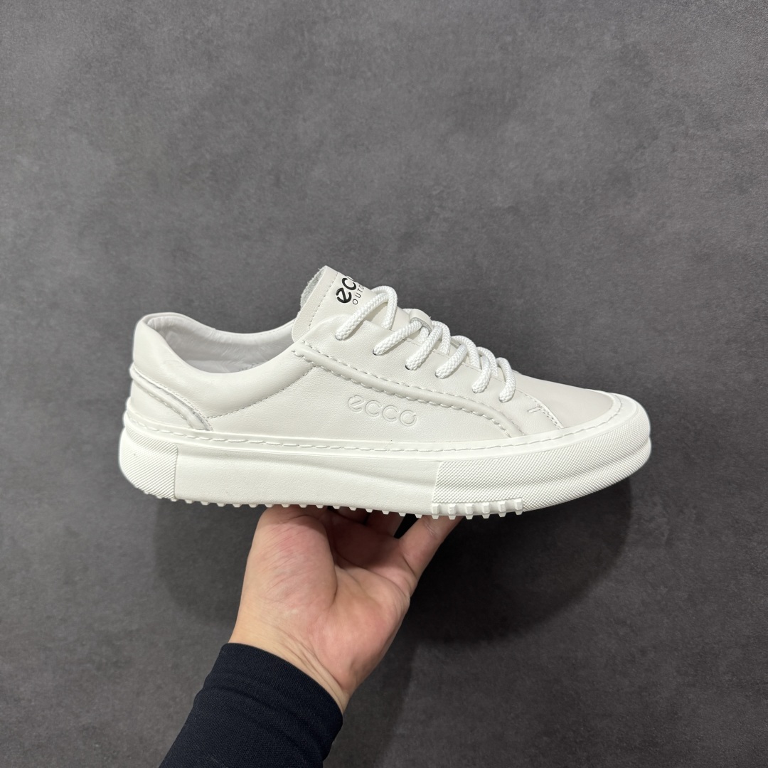 【公司级】Ecco 爱步2023春季爆款 柔酷7号系列 男士百搭休闲板鞋 #简单耐看清爽版型 黄景瑜同款！专柜热销款 1：1复刻！纯手工打造 质感妥妥的 ！鞋面采用进口小牛皮+透气头层猪皮里，鞋底采用高端顶级TPR环保科技材料 磨具贴合鞋底给你不一样的缓力性能 特点 舒适 增强运动性 高端大气时尚不失稳重 值得推荐！ 货号：503198 01001 尺码：38 39 40 41 42 43 44 皮鞋码-选品中心