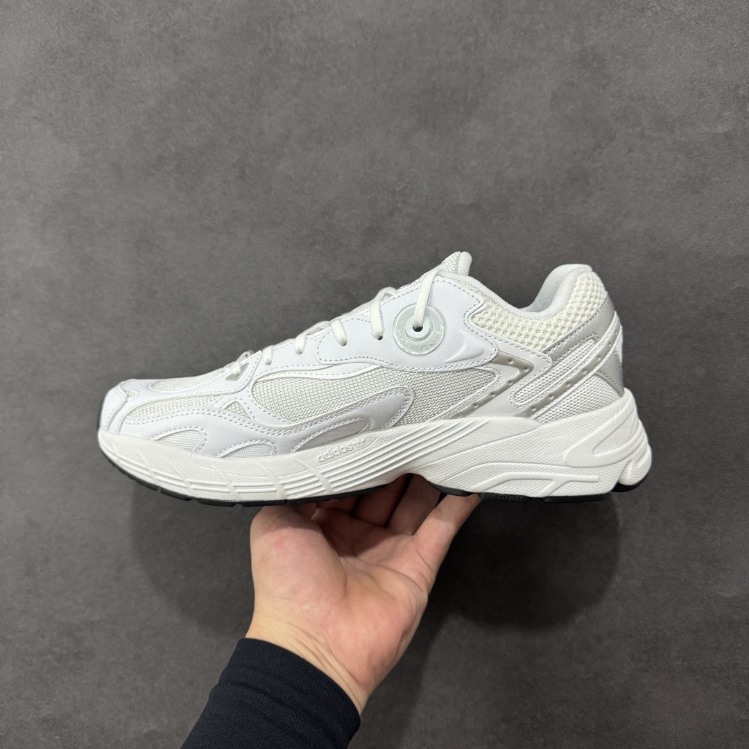 图片[2]-【公司级】AD Originals Astir 复古运动休闲老爹慢跑鞋 渠道正品订单 诠释市场最高工艺水平 鞋面运用皮革与网眼的拼接，穿着透气，极具层次感和复古感。鞋身搭配超大号鞋孔眼，配合动感饰面构成的生动线条，十分吸睛。EVA中底，脚感十分舒适。夏天必备单品。 货号：GY5565 尺码：36 36.5 37.5 38 38.5 39 40 40.5 41 42 42.5 43 44 44.5 45-选品中心