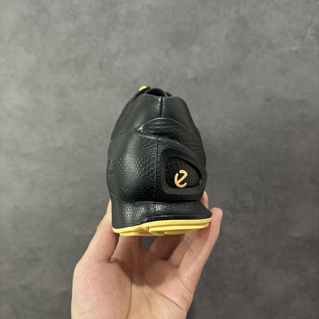 图片[4]-【纯原头层版】ECCO Biom 2025款 爱步 健步 低帮 黑色 圆通系带户外运动登山鞋徒步鞋 经典和现代工艺品质融合 精选小牛皮面料 百搭休闲老爹鞋 舒适性相当不错 版型楦型非常到位上脚 专柜热销款 独有鞋型设计 特有Logo车边 特别有型 北欧风格 舒适 休闲保暖 超弹性 耐磨 减震 按摩大底(PU+TPU 组合） 货号：800334-61092 尺码：39-45 编码：YBB310320-选品中心