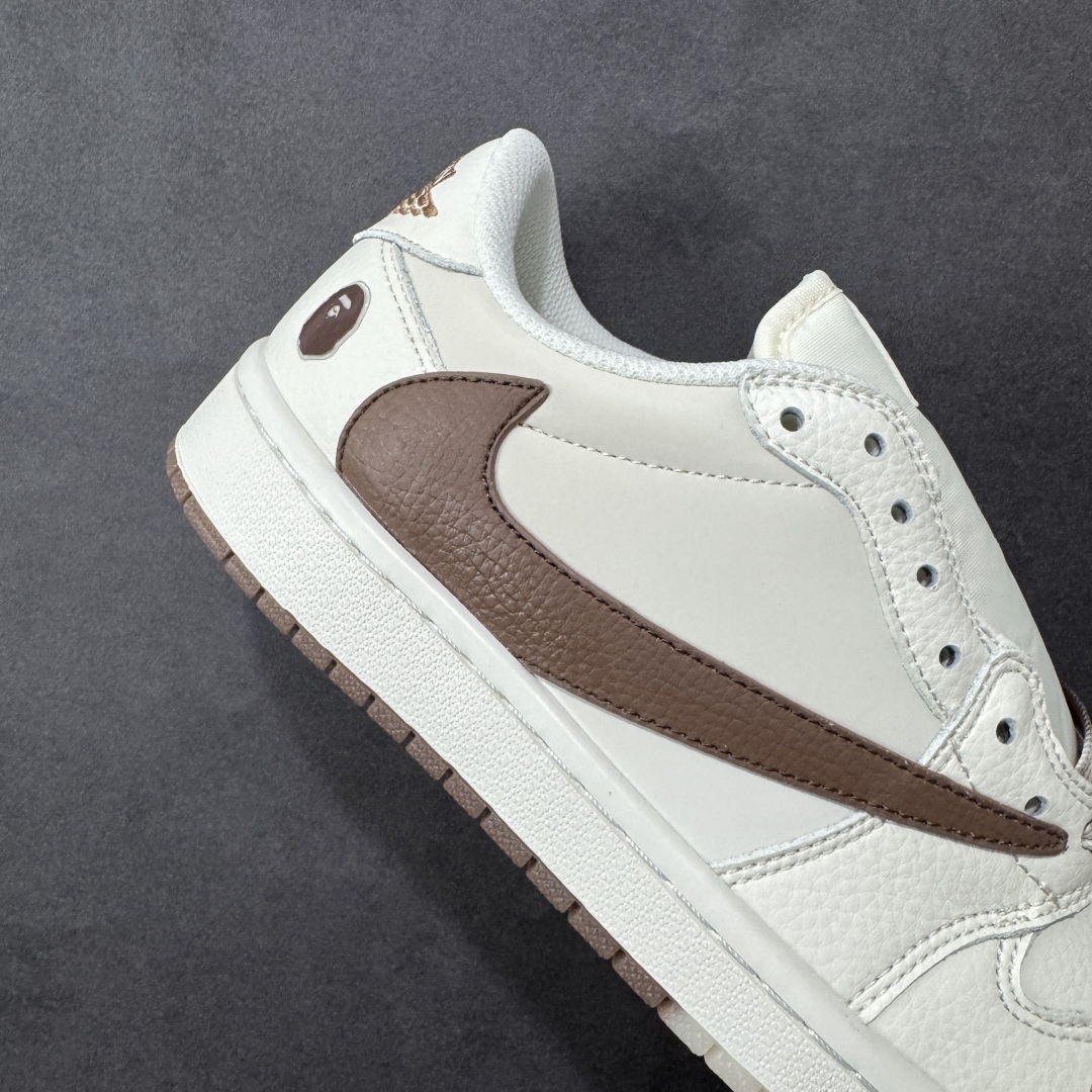 图片[6]-【定制版】Air Jordan 1 Low LOW OG SP AJ1 乔1 猿人头倒钩联名款 低帮复古篮球鞋 #定制鞋盒 大厂纯原品质出货 超高清洁度 皮料切割干净无任何毛边 细节完美 货号：DM7866-108 尺码：36-45-选品中心