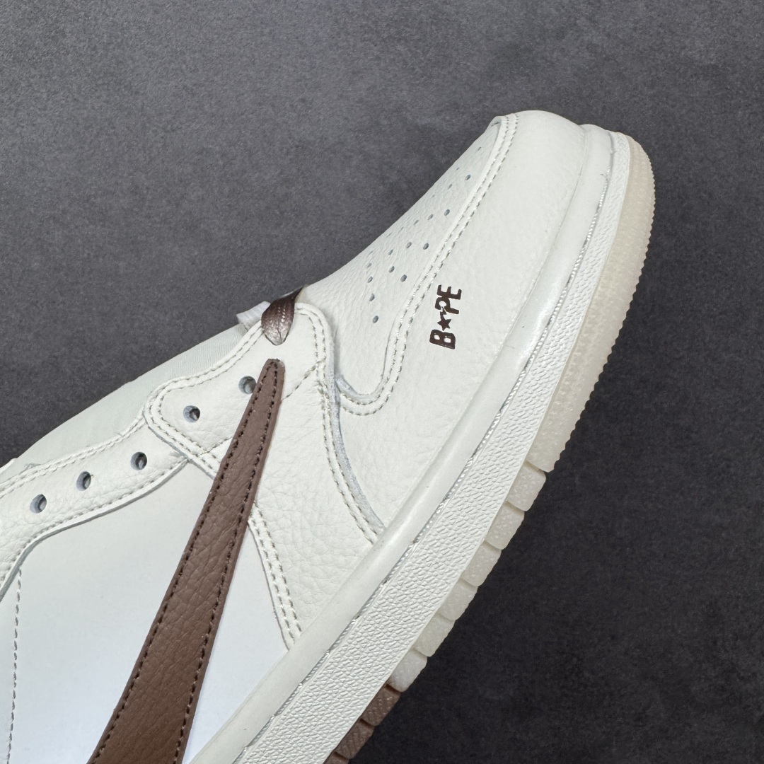 图片[5]-【定制版】Air Jordan 1 Low LOW OG SP AJ1 乔1 猿人头倒钩联名款 低帮复古篮球鞋 #定制鞋盒 大厂纯原品质出货 超高清洁度 皮料切割干净无任何毛边 细节完美 货号：DM7866-108 尺码：36-45-选品中心