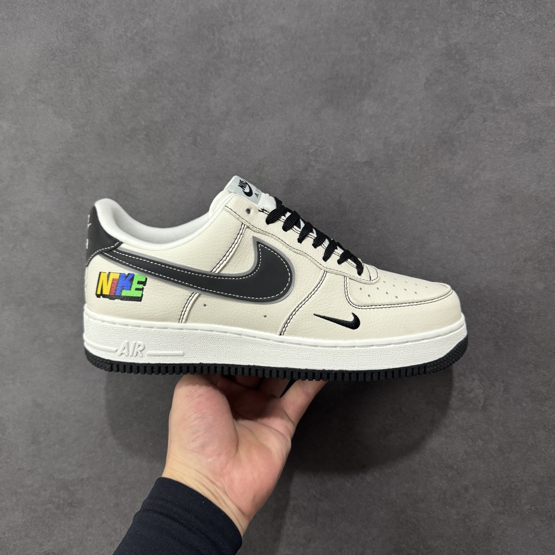 【定制版】Nk Air Force 1‘07 Low NIKE联名 空军一号低帮休闲板鞋  #原楦头原纸板 原装鞋盒 定制五金配件 内置全掌气垫 原厂鞋底 货号：XJ9168-003  尺码：36 36.5 37.5 38 38.5 39 40 40.5 41 42 42.5 43 44 44.5 45-选品中心