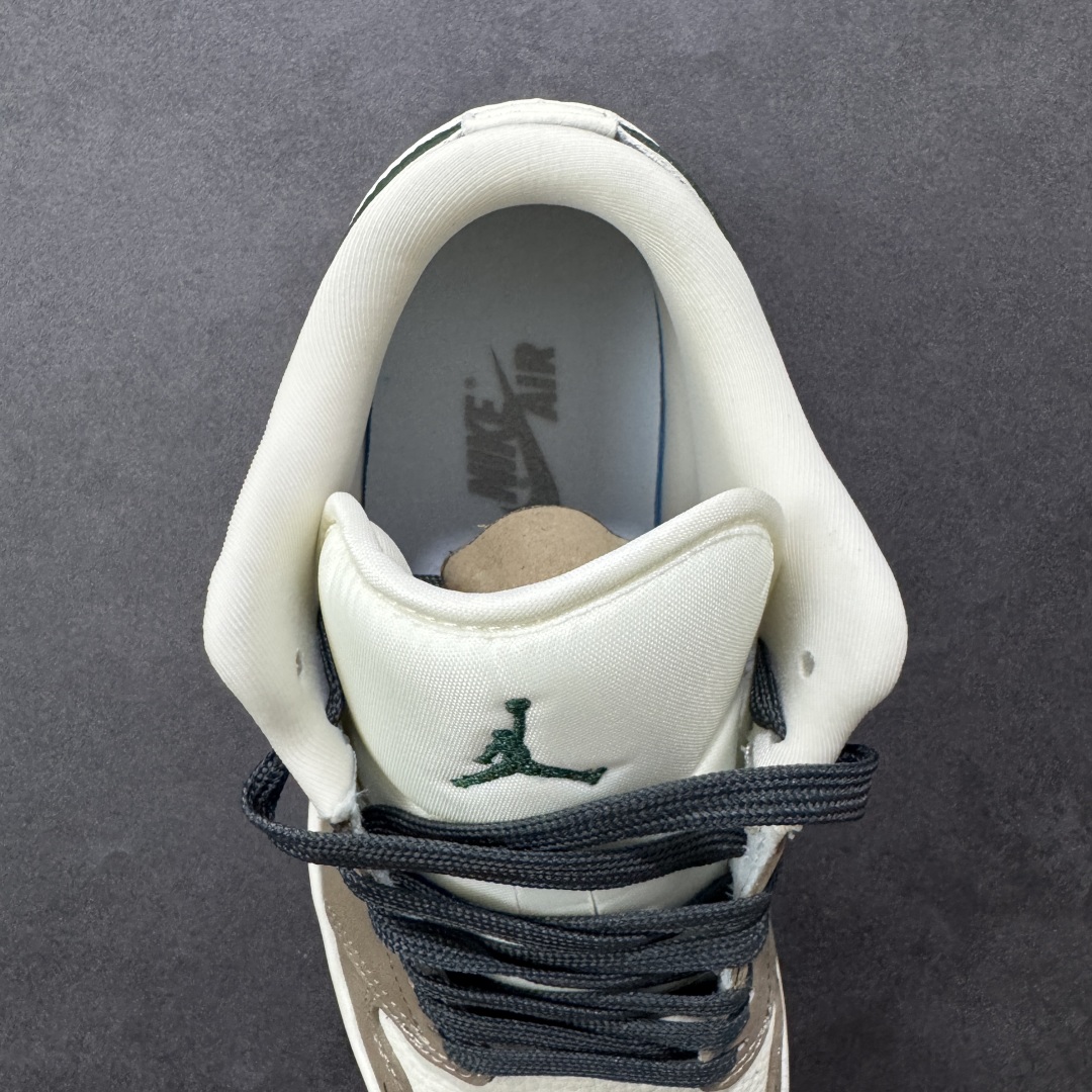 图片[7]-【定制版】Air Jordan 1 Low AJ1 乔1 “斯图西联名—米白棕绿”高端定制 低帮复古篮球鞋 #定制鞋盒 大厂纯原品质出货 超高清洁度 皮料切割干净无任何毛边 细节完美 货号：QD1988-007 尺码：36 36.5 37.5 38 38.5 39 40 40.5 41 42 42.5 43 44 44.5 45 编码：HXSB330340-选品中心