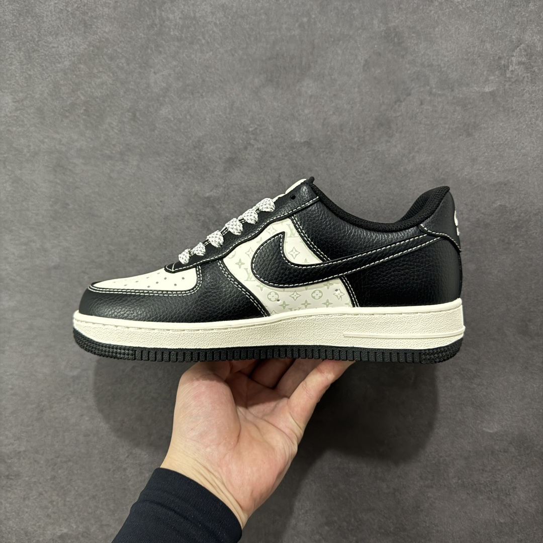 图片[2]-【定制版】Nike Air Force 1\’07 Low LV联名 米黑红小双勾 空军一号低帮休闲板鞋  #原楦头原纸板 原装鞋盒 定制五金配件 内置全掌气垫 原厂鞋底 货号：MZ9588-813  尺码：36 36.5 37.5 38 38.5 39 40 40.5 41 42 42.5 43 44 44.5 45-选品中心