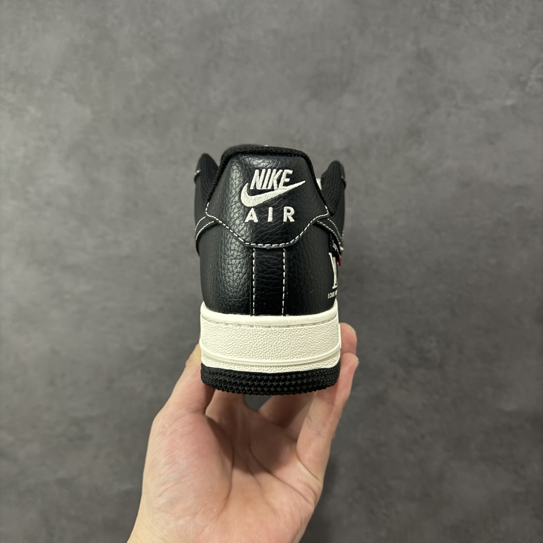 图片[4]-【定制版】Nike Air Force 1\’07 Low LV联名 米黑红小双勾 空军一号低帮休闲板鞋  #原楦头原纸板 原装鞋盒 定制五金配件 内置全掌气垫 原厂鞋底 货号：MZ9588-813  尺码：36 36.5 37.5 38 38.5 39 40 40.5 41 42 42.5 43 44 44.5 45-选品中心