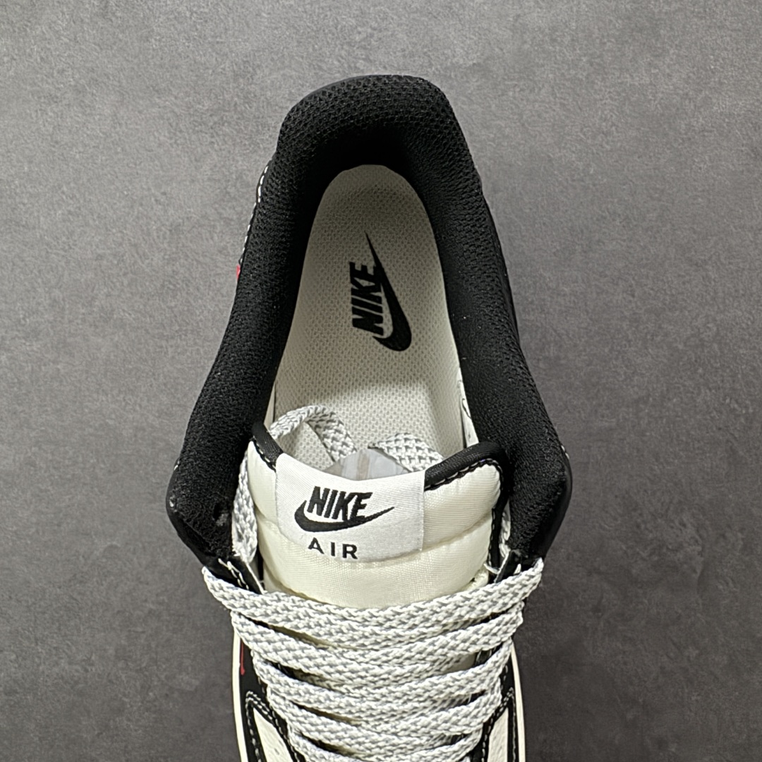 图片[7]-【定制版】Nike Air Force 1\’07 Low LV联名 米黑红小双勾 空军一号低帮休闲板鞋  #原楦头原纸板 原装鞋盒 定制五金配件 内置全掌气垫 原厂鞋底 货号：MZ9588-813  尺码：36 36.5 37.5 38 38.5 39 40 40.5 41 42 42.5 43 44 44.5 45-选品中心