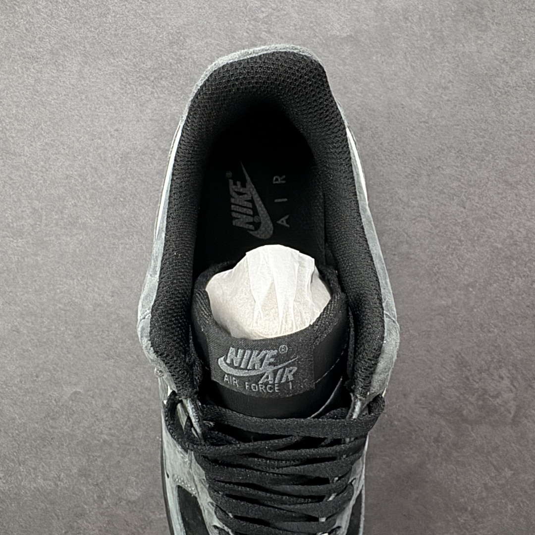 图片[7]-【定制版】Nike Air Force 1\’07 Low 灰黑麂皮 空军一号低帮休闲板鞋  #定制皮料 原盒原包装 原楦头原纸板 纯正版型 内置全掌气垫 货号：ZH0316-133  尺码：36 36.5 37.5 38 38.5 39 40 40.5 41 42 42.5 43 44 44.5 45-选品中心
