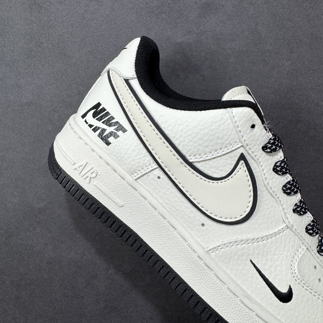 图片[6]-【定制版】Nike Air Force 1\’07 Low 黑标 空军一号低帮休闲板鞋 CS5288-047  #原楦头原纸板 原装鞋盒 定制五金配件 内置全掌气垫 原厂鞋底  尺码：36 36.5 37.5 38 38.5 39 40 编码：HXSA310320-选品中心