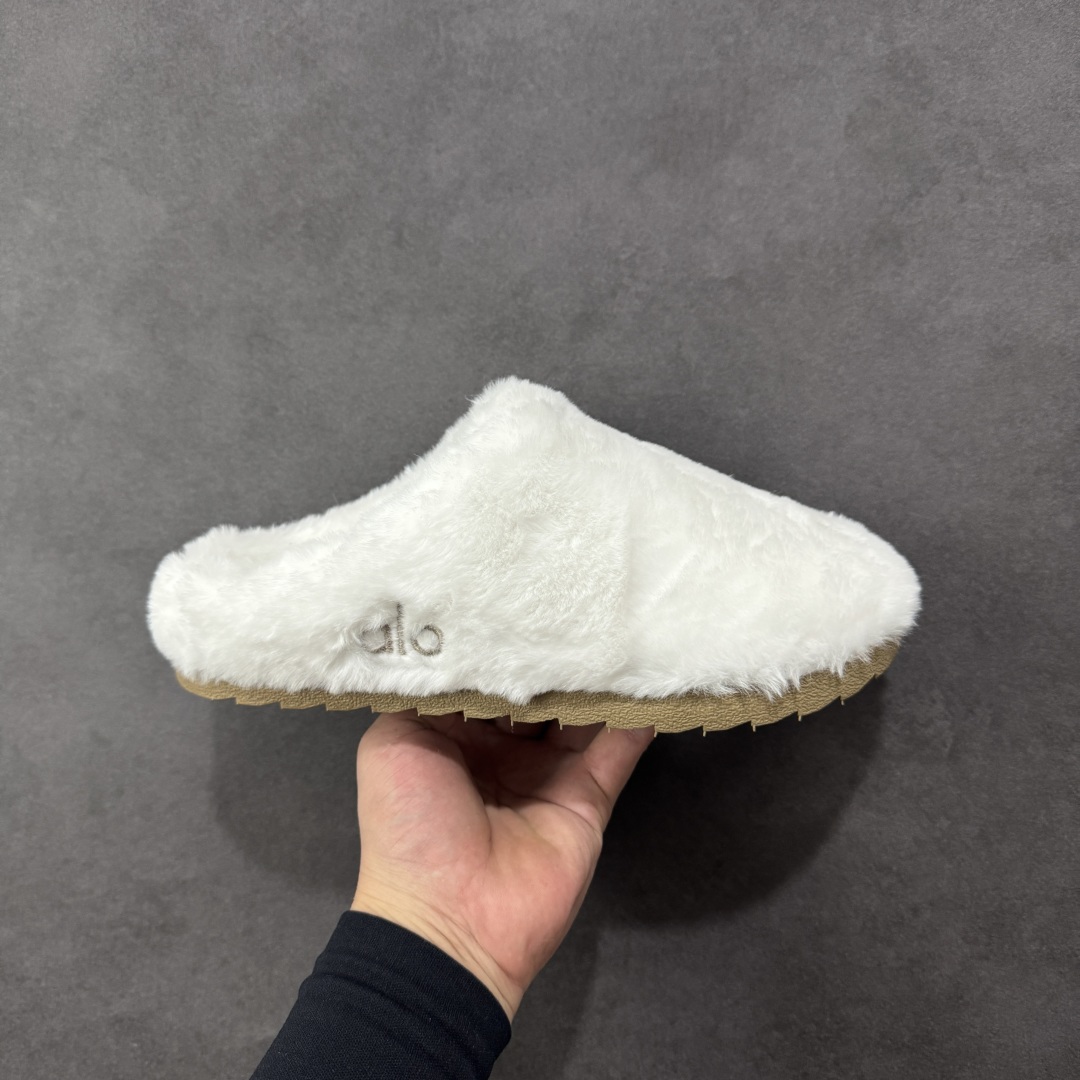 【K版纯原】Alo Yoga Recovery Slipper 舒适简约 保暖防磨 防滑包头拖鞋 货号：A0827U 尺码： 36-45-选品中心