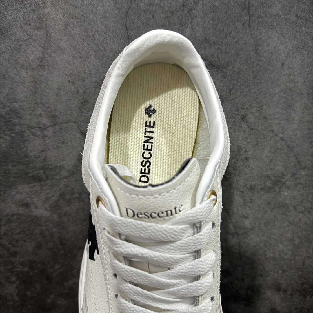 图片[8]-【纯原版】迪桑特DESCENTE Sport Style系列 CHRON RACER复古风运动休闲鞋\\t #原楦原纸版开发版型 #鞋底设计有特殊的纹理或材料，以增加摩擦力，减少滑倒的风险。 #使用耐用的材料制成，能够承受长时间的使用和摩擦，减少磨损。 尺码：36 36.5 37 38 38.5 39 40 40.5 42 42.5 43 44 44.5 45-选品中心