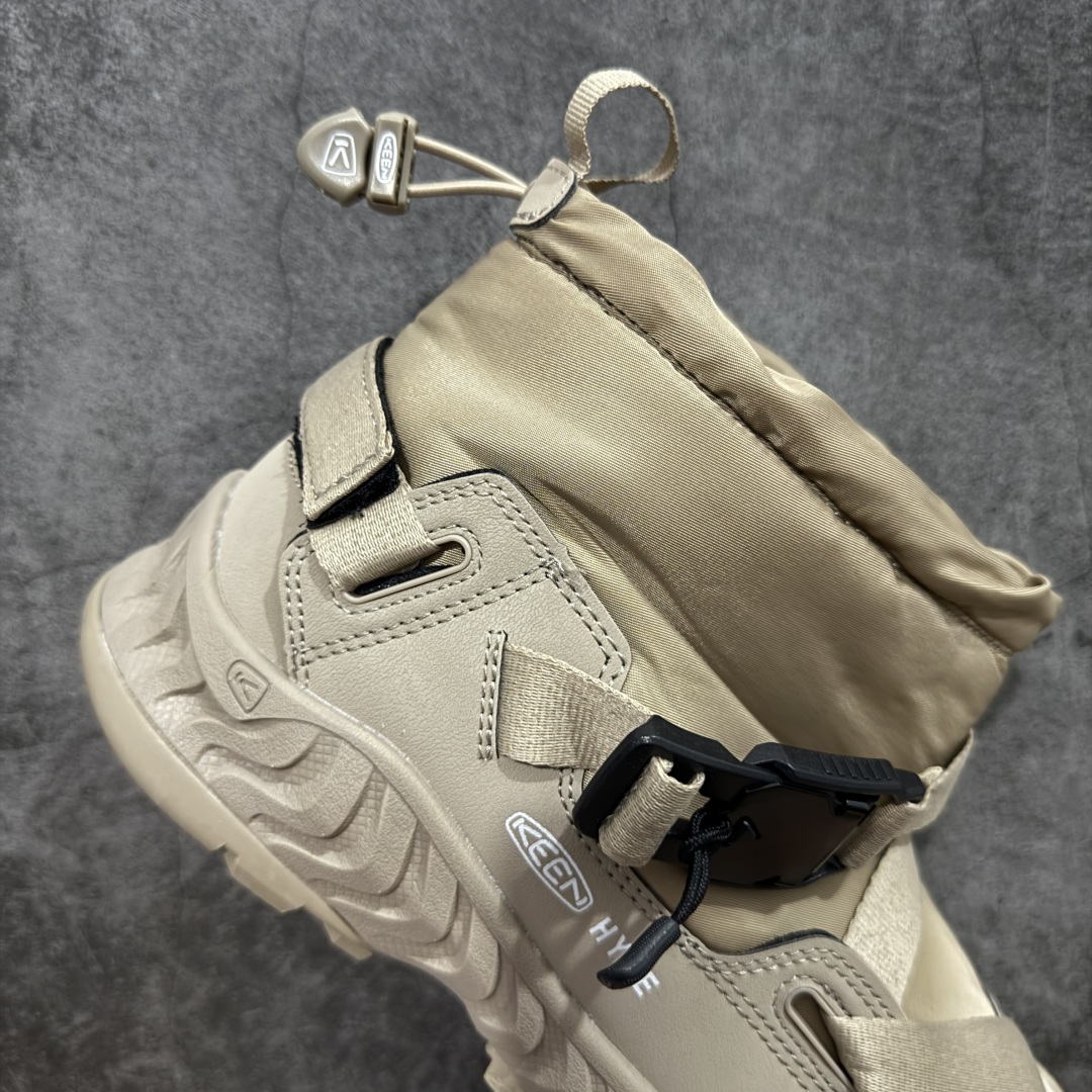 图片[7]-【GX纯原】科恩HYKE x KEEN Hoodzerra Nxis Wp 圆头 减震耐磨 中帮防水户外功能鞋 KEEN再度携手HYKE推出全新合作鞋款 此次合作以超越出身、性别、世代为目的 致力于更好的生活和冒险 将HYKE所推崇的将服饰历史与遗产按照感性独自进化为理念设计而成 推出了具有革新性通用性的混合鞋款HOODZERRA NXIS WP和UNEEK HT MID 该合作鞋款共有黑和森林狼两种颜色可选 货号： 1027979 尺码：35.5-45.5-选品中心
