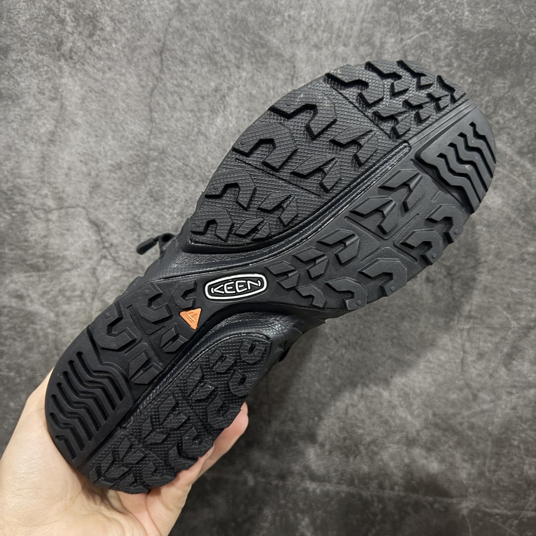 图片[9]-【GX纯原】科恩HYKE x KEEN Hoodzerra Nxis Wp 圆头 减震耐磨 中帮防水户外功能鞋 KEEN再度携手HYKE推出全新合作鞋款 此次合作以超越出身、性别、世代为目的 致力于更好的生活和冒险 将HYKE所推崇的将服饰历史与遗产按照感性独自进化为理念设计而成 推出了具有革新性通用性的混合鞋款HOODZERRA NXIS WP和UNEEK HT MID 该合作鞋款共有黑和森林狼两种颜色可选 货号： 1027979 尺码：35.5-45.5-选品中心
