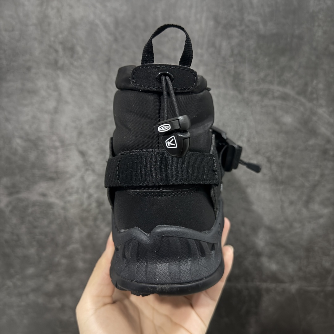 图片[4]-【GX纯原】科恩HYKE x KEEN Hoodzerra Nxis Wp 圆头 减震耐磨 中帮防水户外功能鞋 KEEN再度携手HYKE推出全新合作鞋款 此次合作以超越出身、性别、世代为目的 致力于更好的生活和冒险 将HYKE所推崇的将服饰历史与遗产按照感性独自进化为理念设计而成 推出了具有革新性通用性的混合鞋款HOODZERRA NXIS WP和UNEEK HT MID 该合作鞋款共有黑和森林狼两种颜色可选 货号： 1027979 尺码：35.5-45.5-选品中心