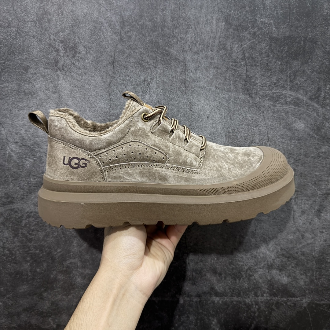 【广东纯原版】UGG秋冬新品（毛绒一体内里🔥保暖锁热）秋冬必备 户外男士休闲鞋雪地靴系列 广东大厂品质 秋冬新款 时尚潮流搭配 面料釆用意大利进口磨砂牛皮 全鞋真牛皮材料 大底到五金都是代工厂原材料制作 好货不杀猪 首单质量严格把控 全套官网统一包装 今年冬季防寒户外专用产品 日常随意搭配 型男必备‼美国轻奢品牌【UGG】Tasman Weather Hybrid 塔斯曼混合系列轻量休闲鞋尺码：39-44-选品中心