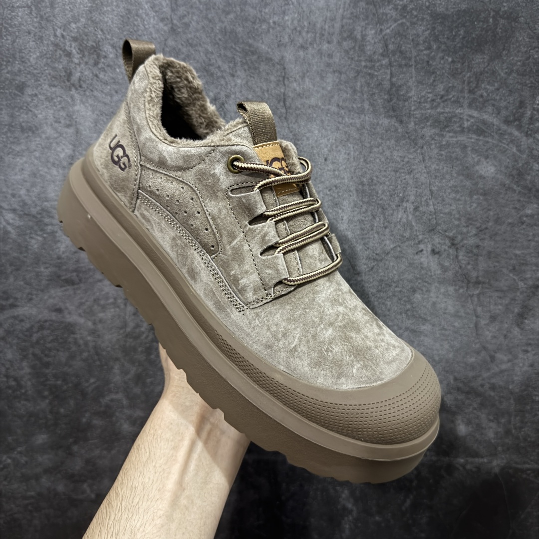 图片[3]-【广东纯原版】UGG秋冬新品（毛绒一体内里🔥保暖锁热）秋冬必备 户外男士休闲鞋雪地靴系列 广东大厂品质 秋冬新款 时尚潮流搭配 面料釆用意大利进口磨砂牛皮 全鞋真牛皮材料 大底到五金都是代工厂原材料制作 好货不杀猪 首单质量严格把控 全套官网统一包装 今年冬季防寒户外专用产品 日常随意搭配 型男必备‼美国轻奢品牌【UGG】Tasman Weather Hybrid 塔斯曼混合系列轻量休闲鞋尺码：39-44-选品中心