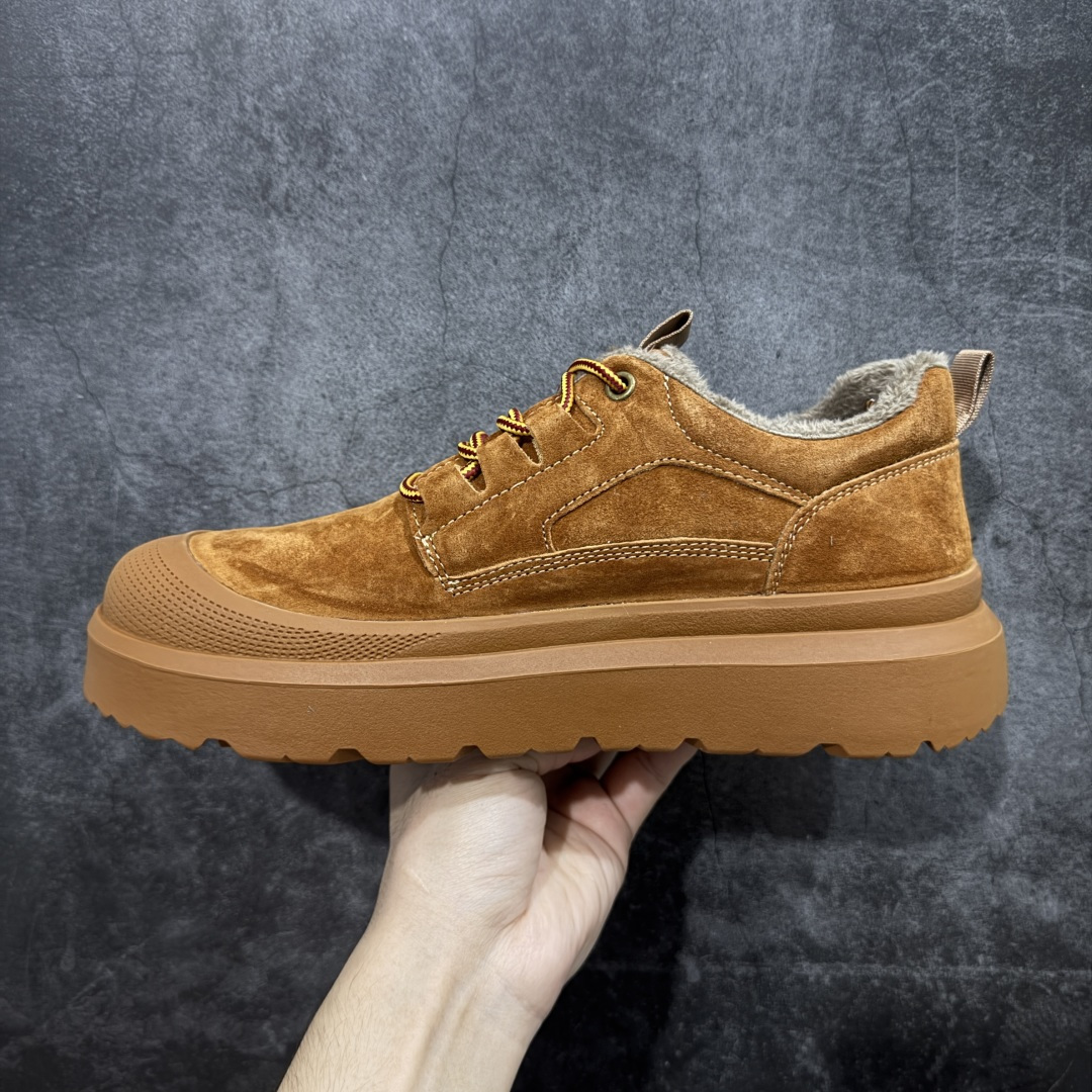 图片[2]-【广东纯原版】UGG秋冬新品（毛绒一体内里🔥保暖锁热）秋冬必备 户外男士休闲鞋雪地靴系列 广东大厂品质 秋冬新款 时尚潮流搭配 面料釆用意大利进口磨砂牛皮 全鞋真牛皮材料 大底到五金都是代工厂原材料制作 好货不杀猪 首单质量严格把控 全套官网统一包装 今年冬季防寒户外专用产品 日常随意搭配 型男必备‼美国轻奢品牌【UGG】Tasman Weather Hybrid 塔斯曼混合系列轻量休闲鞋尺码：39-44-选品中心