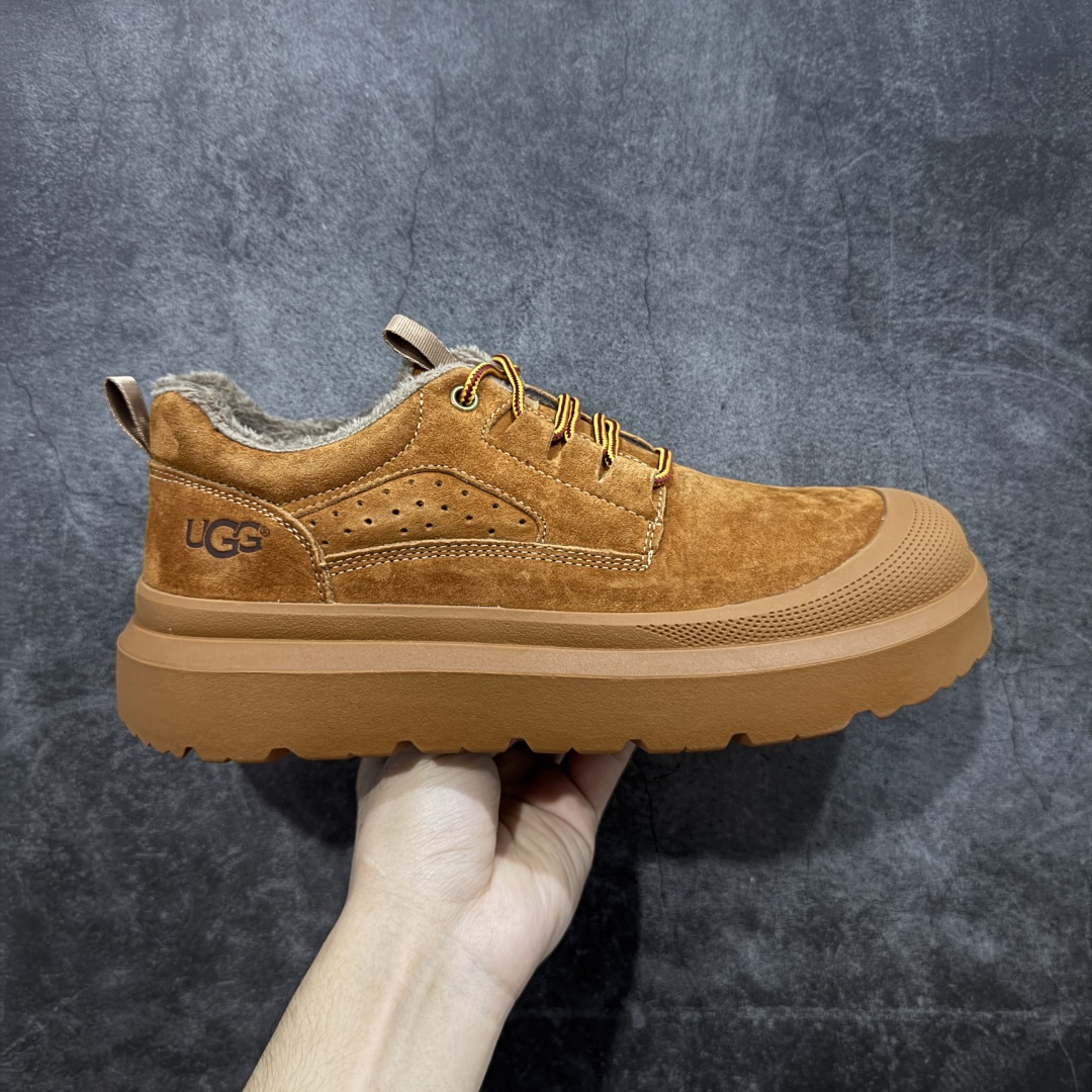 【广东纯原版】UGG秋冬新品（毛绒一体内里🔥保暖锁热）秋冬必备 户外男士休闲鞋雪地靴系列 广东大厂品质 秋冬新款 时尚潮流搭配 面料釆用意大利进口磨砂牛皮 全鞋真牛皮材料 大底到五金都是代工厂原材料制作 好货不杀猪 首单质量严格把控 全套官网统一包装 今年冬季防寒户外专用产品 日常随意搭配 型男必备‼美国轻奢品牌【UGG】Tasman Weather Hybrid 塔斯曼混合系列轻量休闲鞋尺码：39-44-选品中心